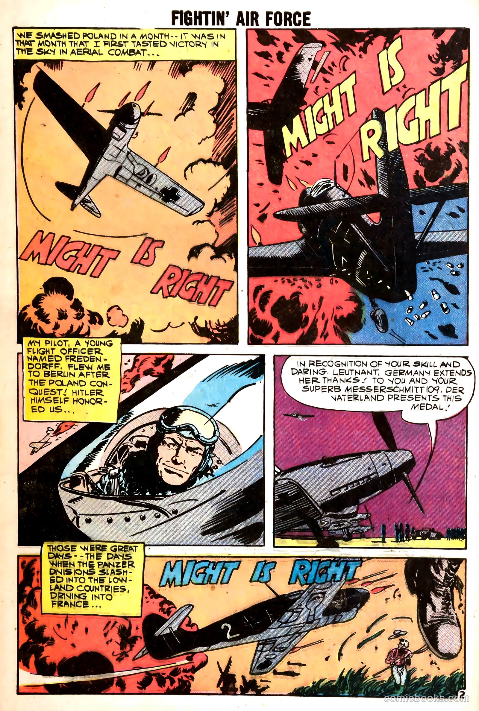 Fightin' Air Force #15 (1959) — page 4 of 37