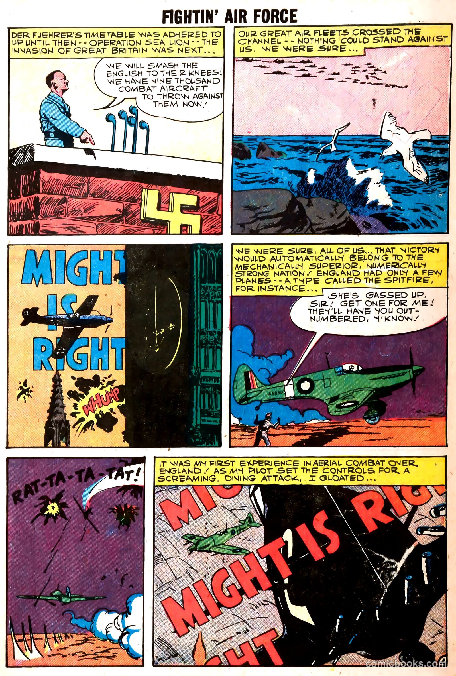 Fightin' Air Force #15 (1959) — page 7 of 37