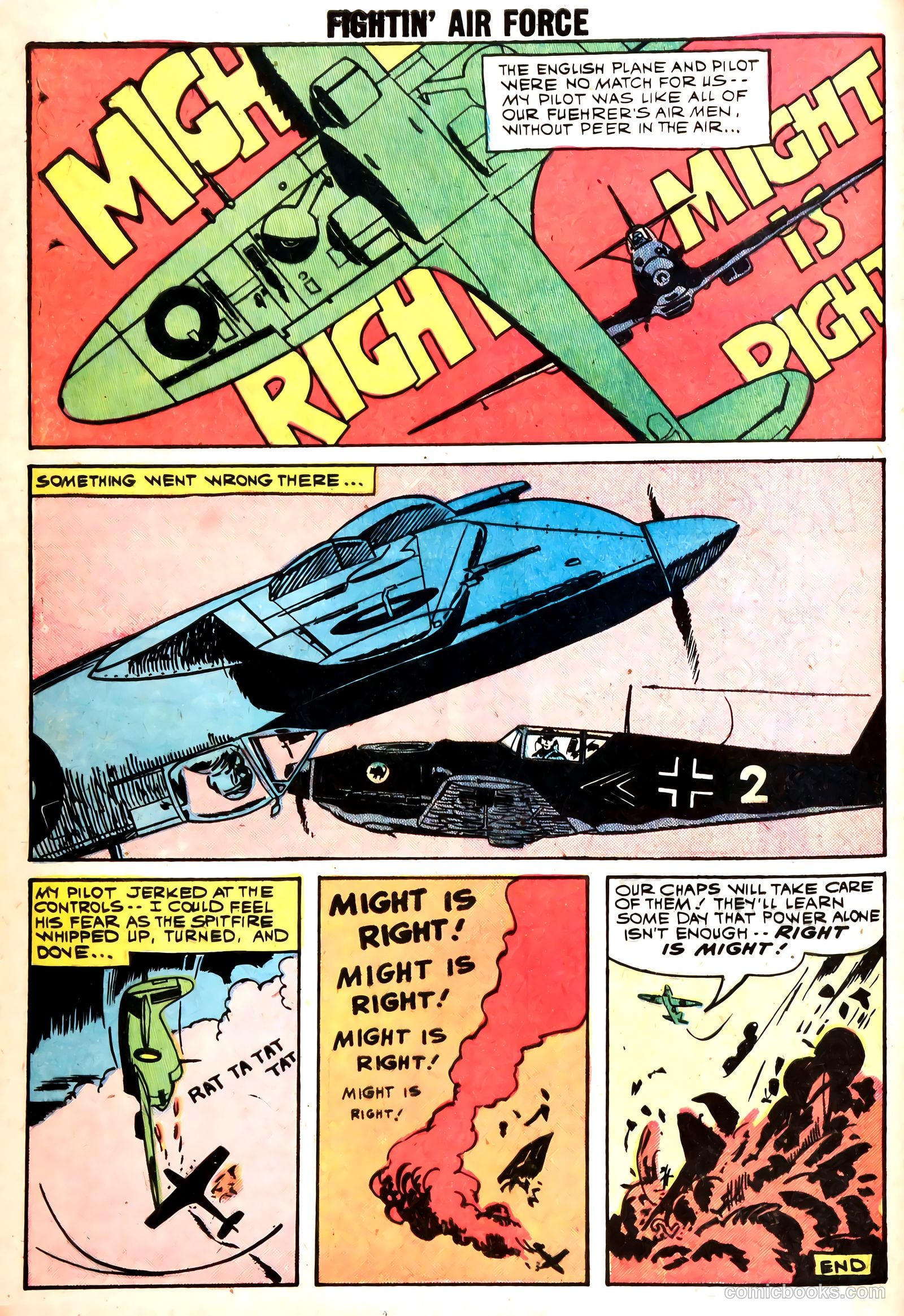 Fightin' Air Force #15 (1959) — page 8 of 37