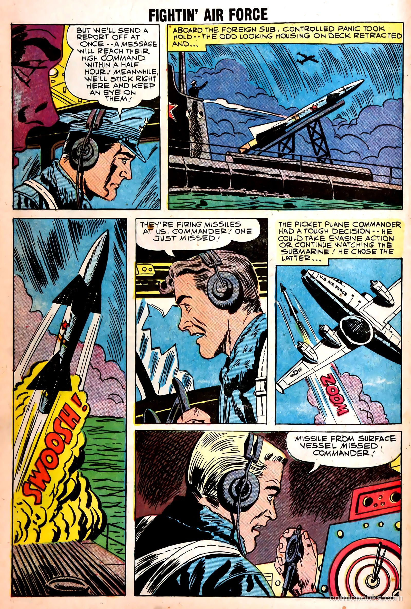 Fightin' Air Force #15 (1959) — page 12 of 37