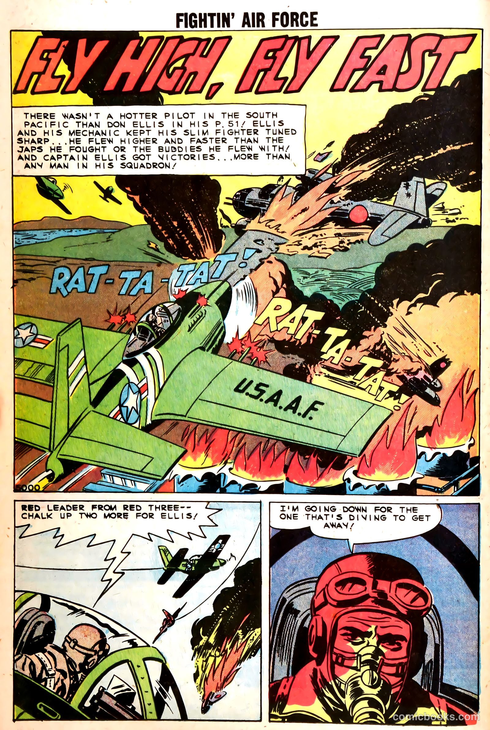 Fightin' Air Force #15 (1959) — page 16 of 37