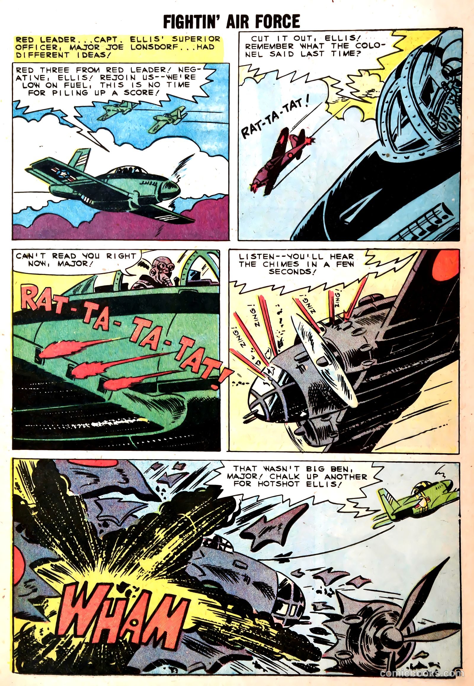 Fightin' Air Force #15 (1959) — page 17 of 37