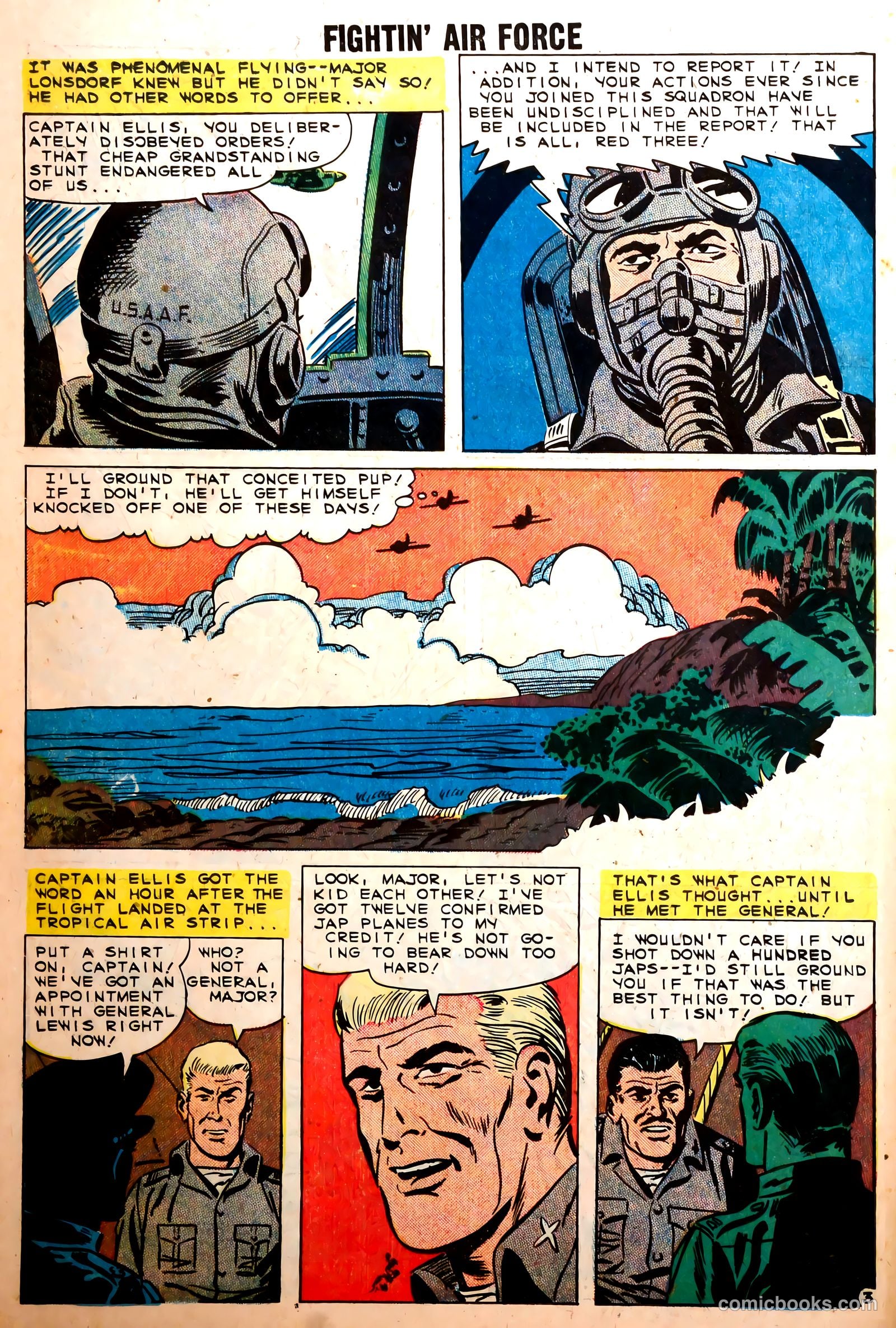 Fightin' Air Force #15 (1959) — page 18 of 37