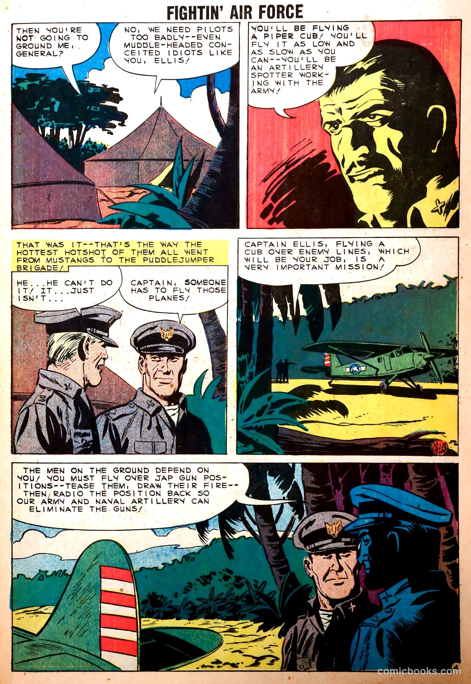 Fightin' Air Force #15 (1959) — page 19 of 37
