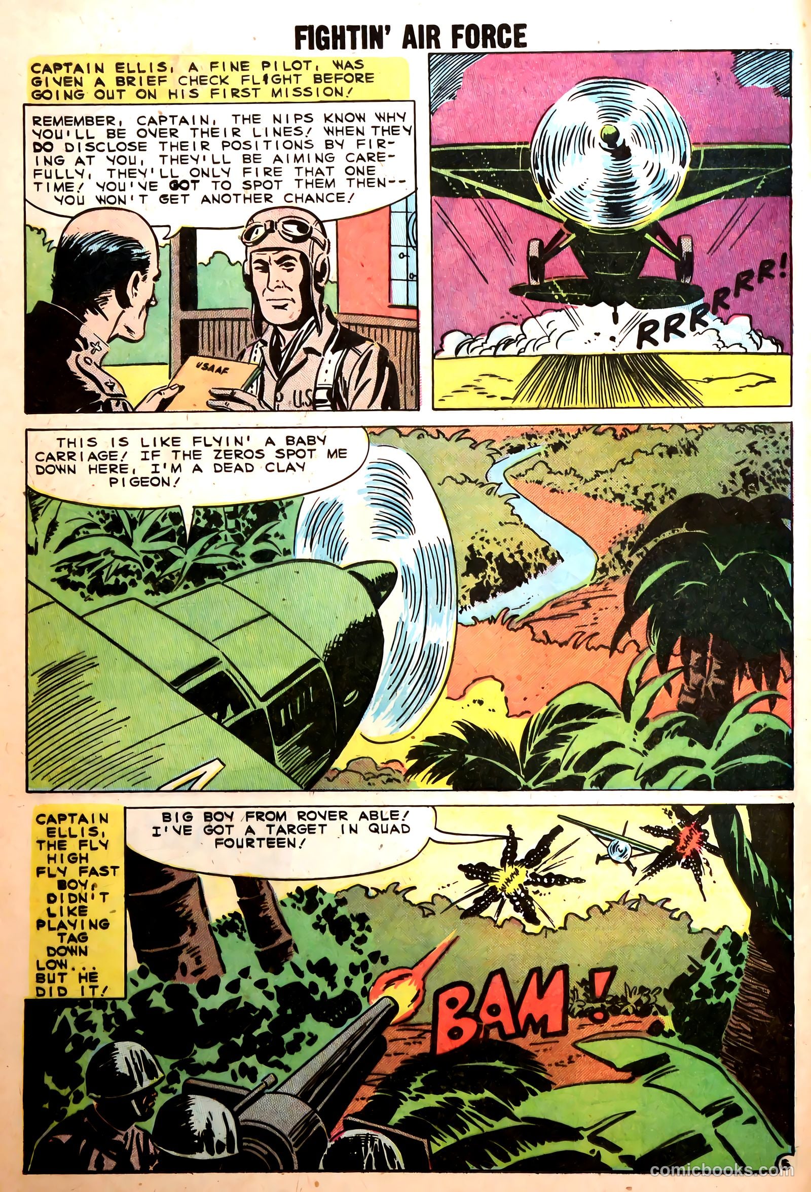 Fightin' Air Force #15 (1959) — page 20 of 37