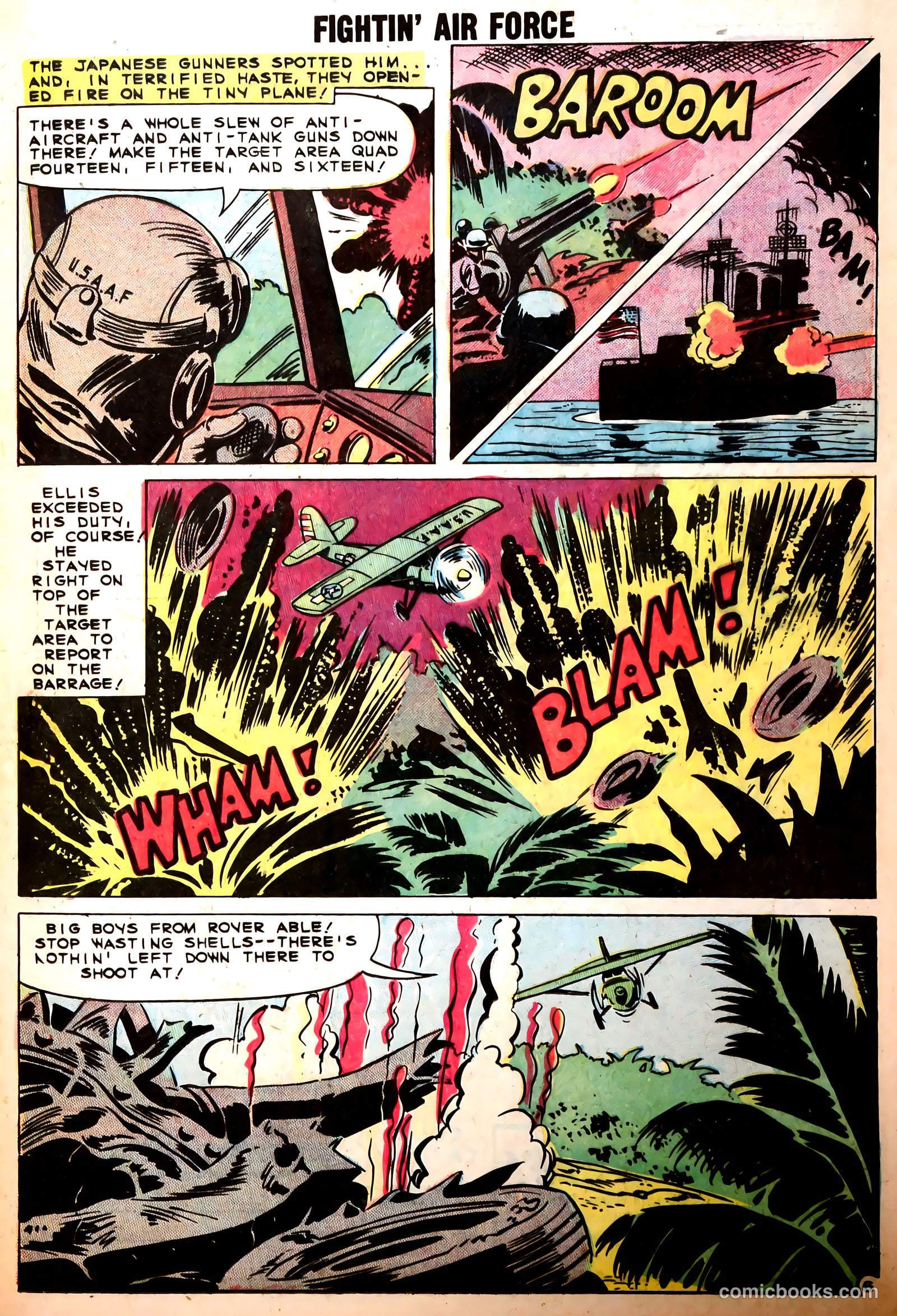Fightin' Air Force #15 (1959) — page 21 of 37