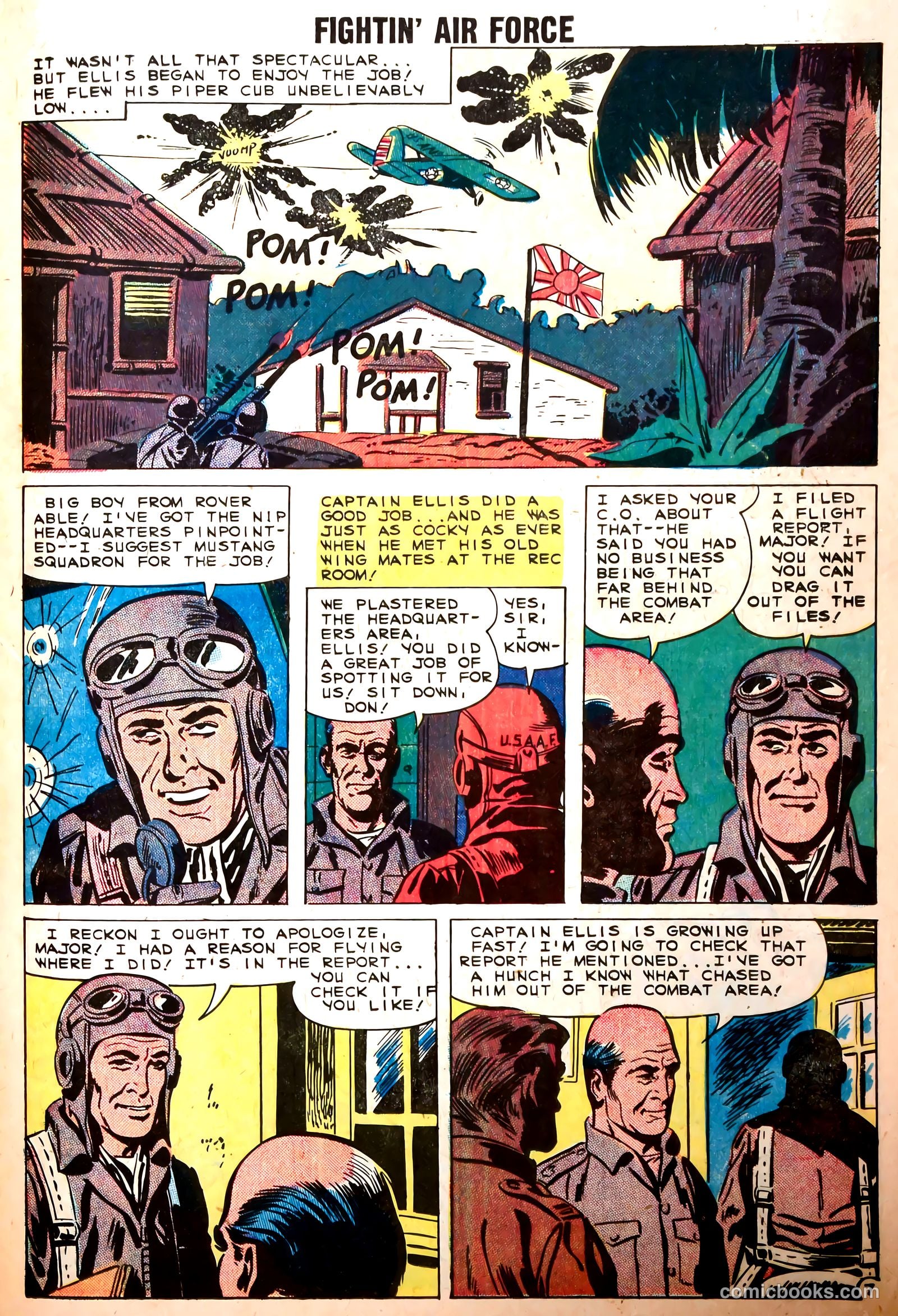 Fightin' Air Force #15 (1959) — page 23 of 37