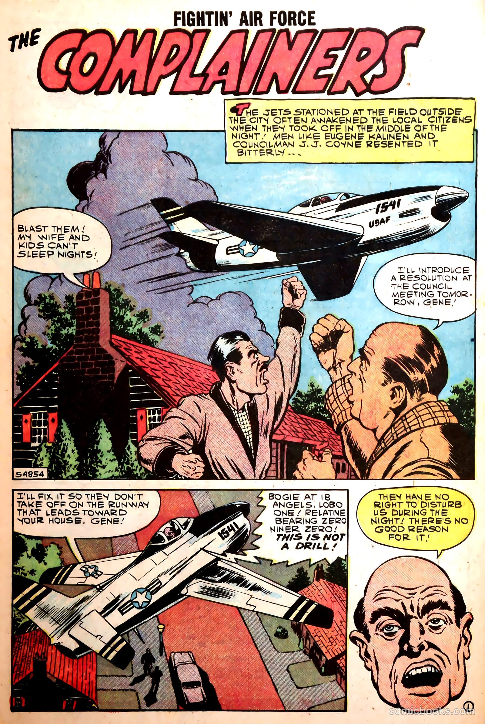 Fightin' Air Force #15 (1959) — page 28 of 37