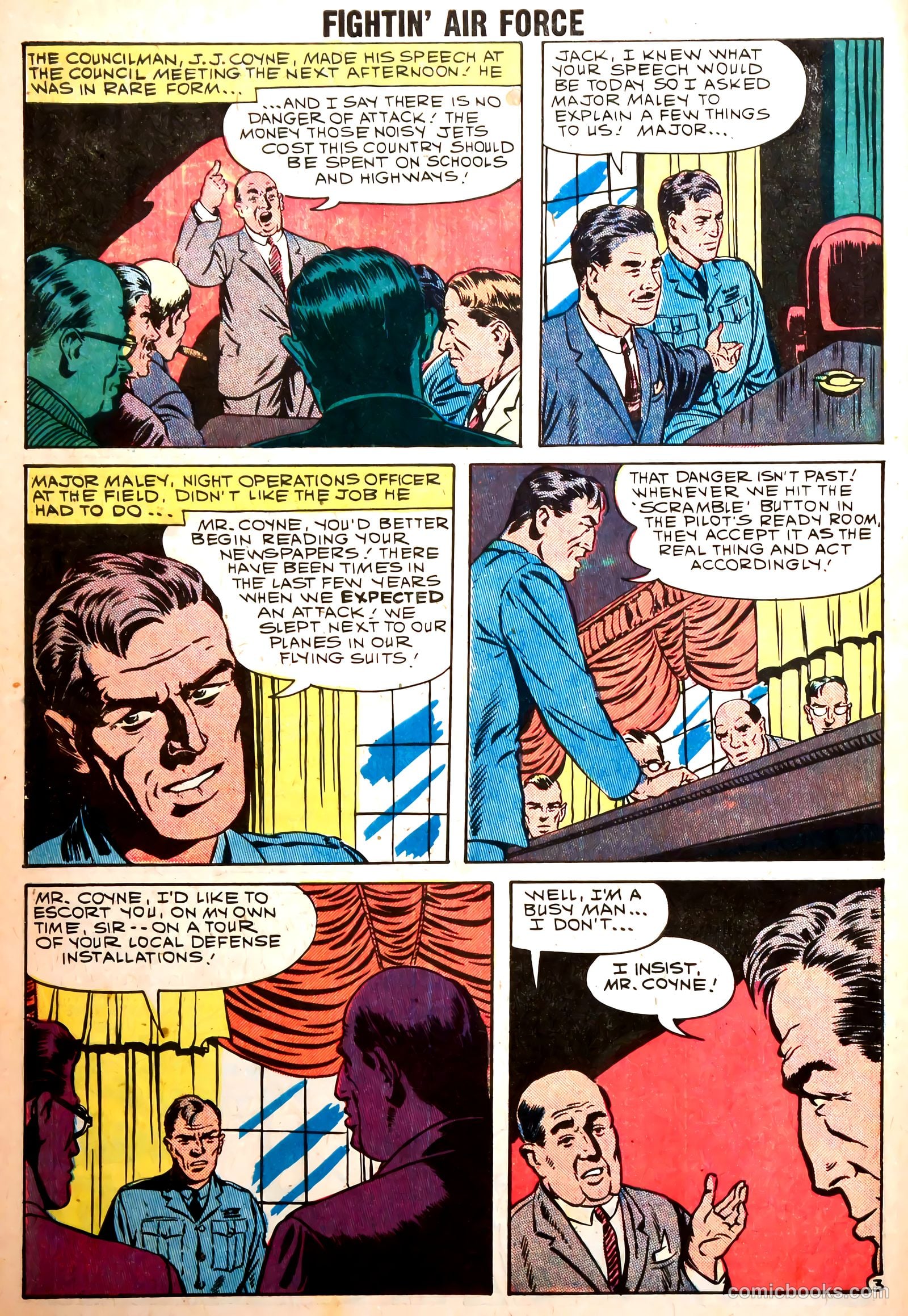 Fightin' Air Force #15 (1959) — page 30 of 37