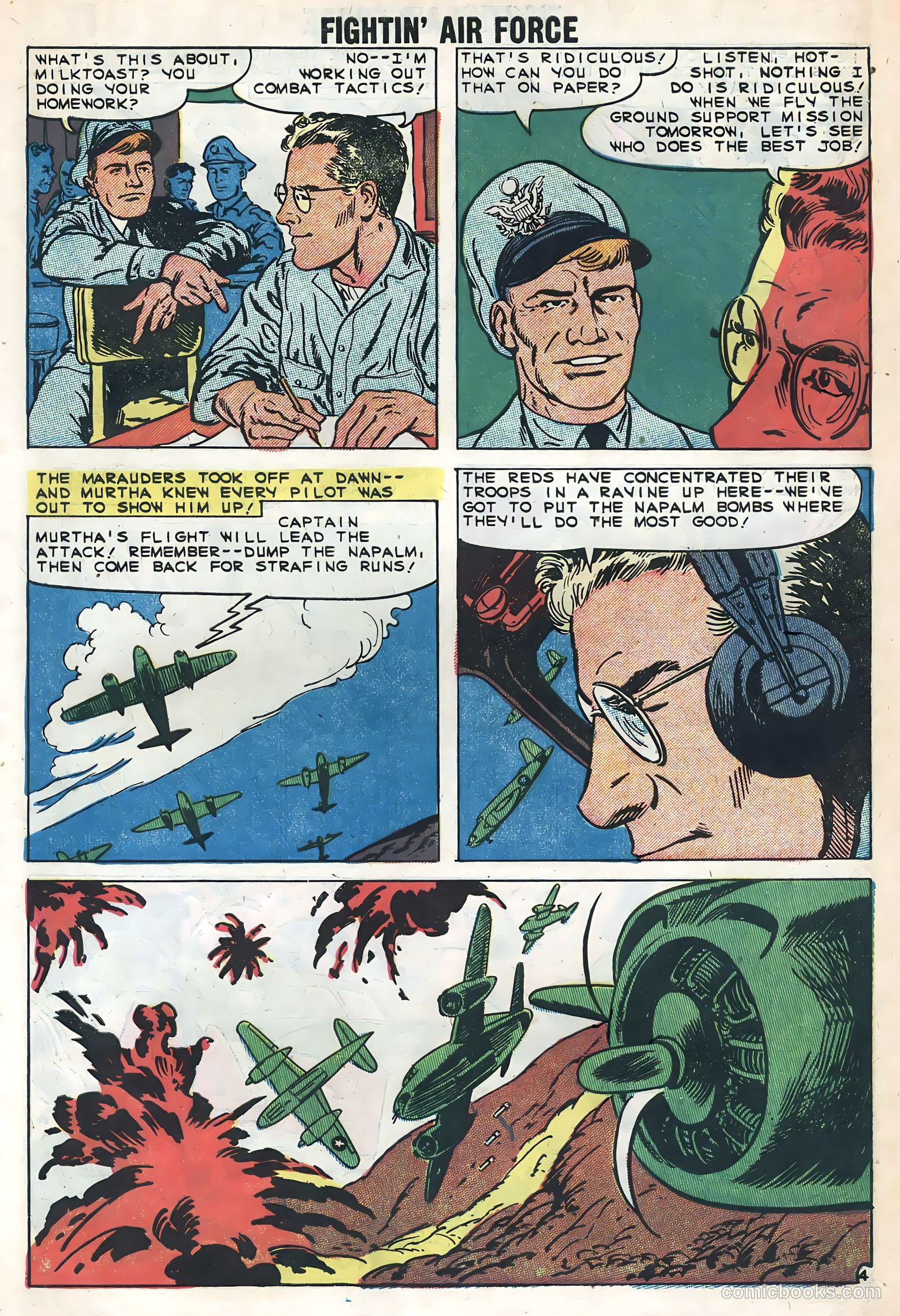 Fightin' Air Force #16 (1959) — page 7 of 36