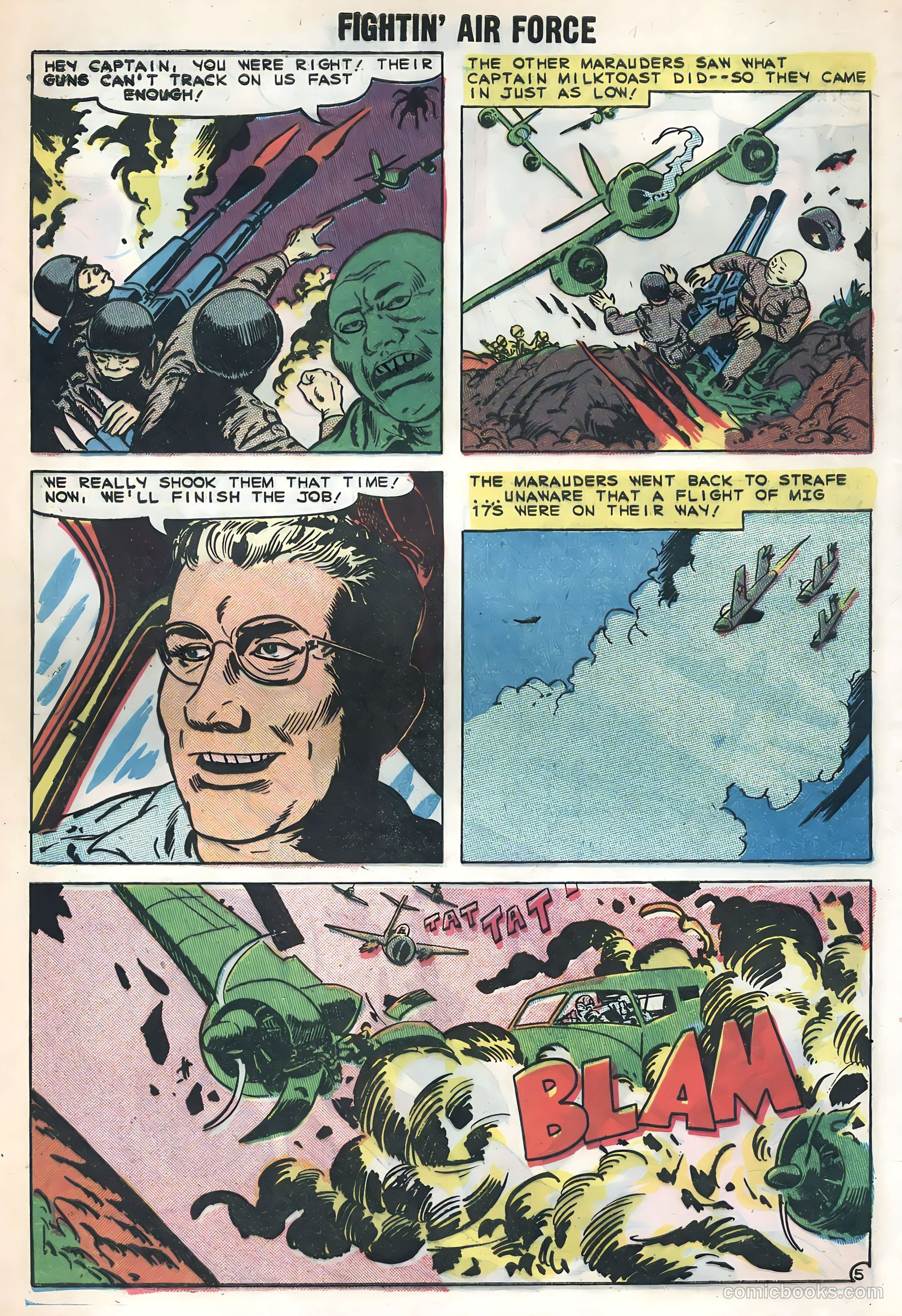 Fightin' Air Force #16 (1959) — page 8 of 36