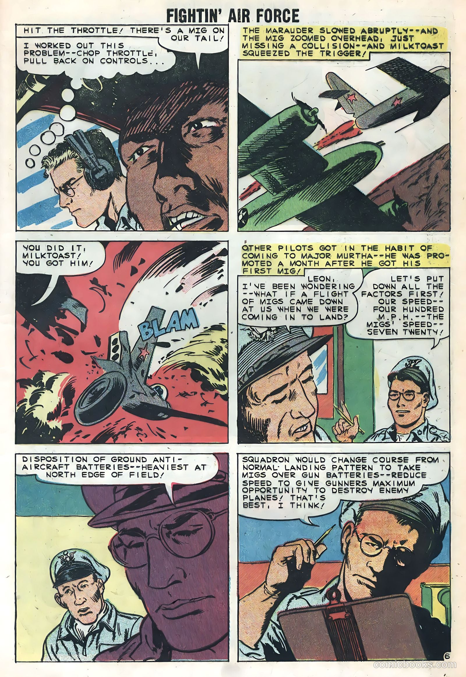 Fightin' Air Force #16 (1959) — page 9 of 36
