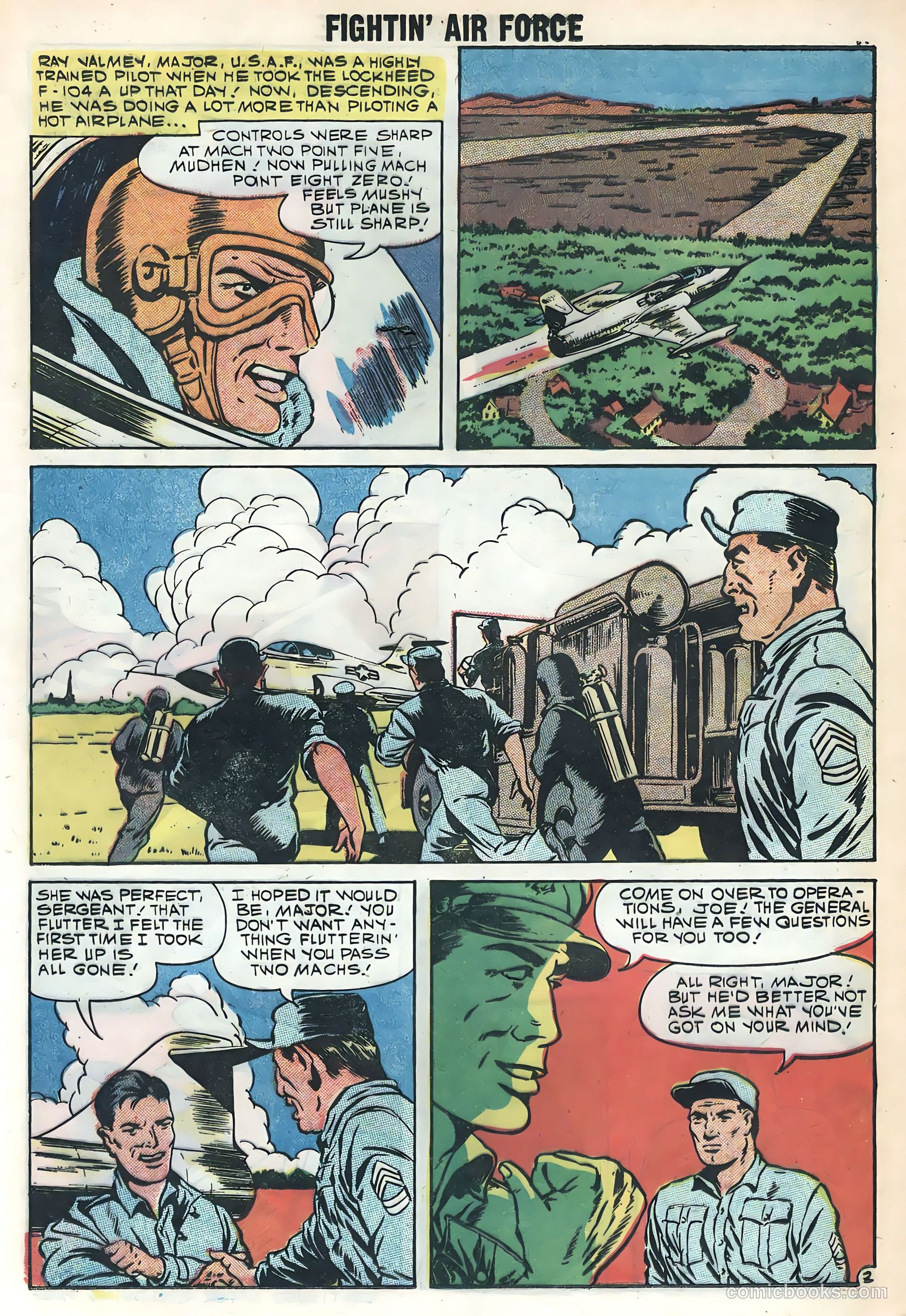 Fightin' Air Force #16 (1959) — page 13 of 36