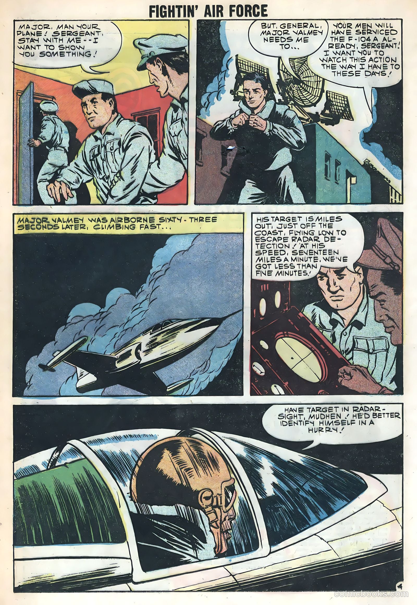 Fightin' Air Force #16 (1959) — page 16 of 36