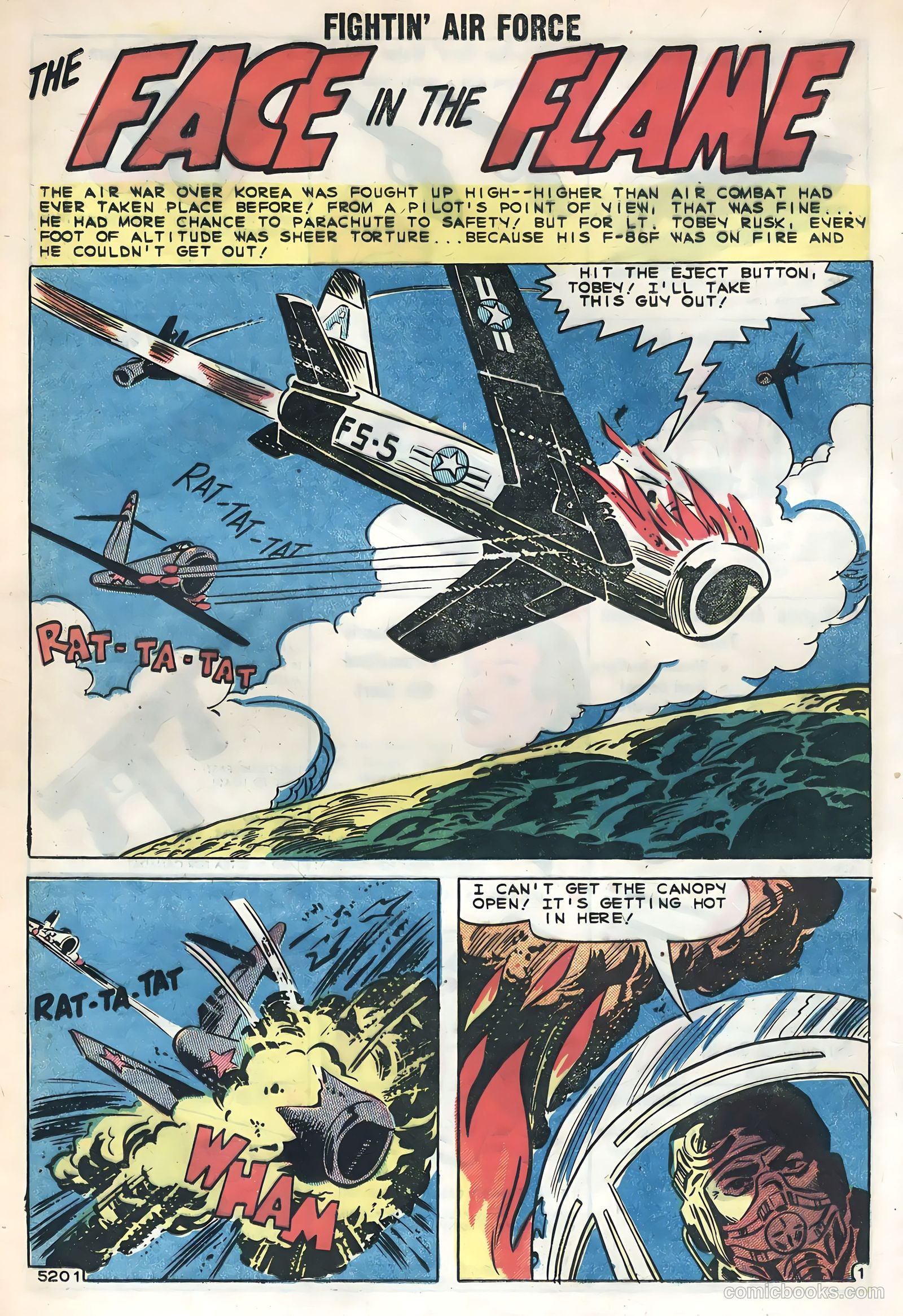 Fightin' Air Force #16 (1959) — page 20 of 36
