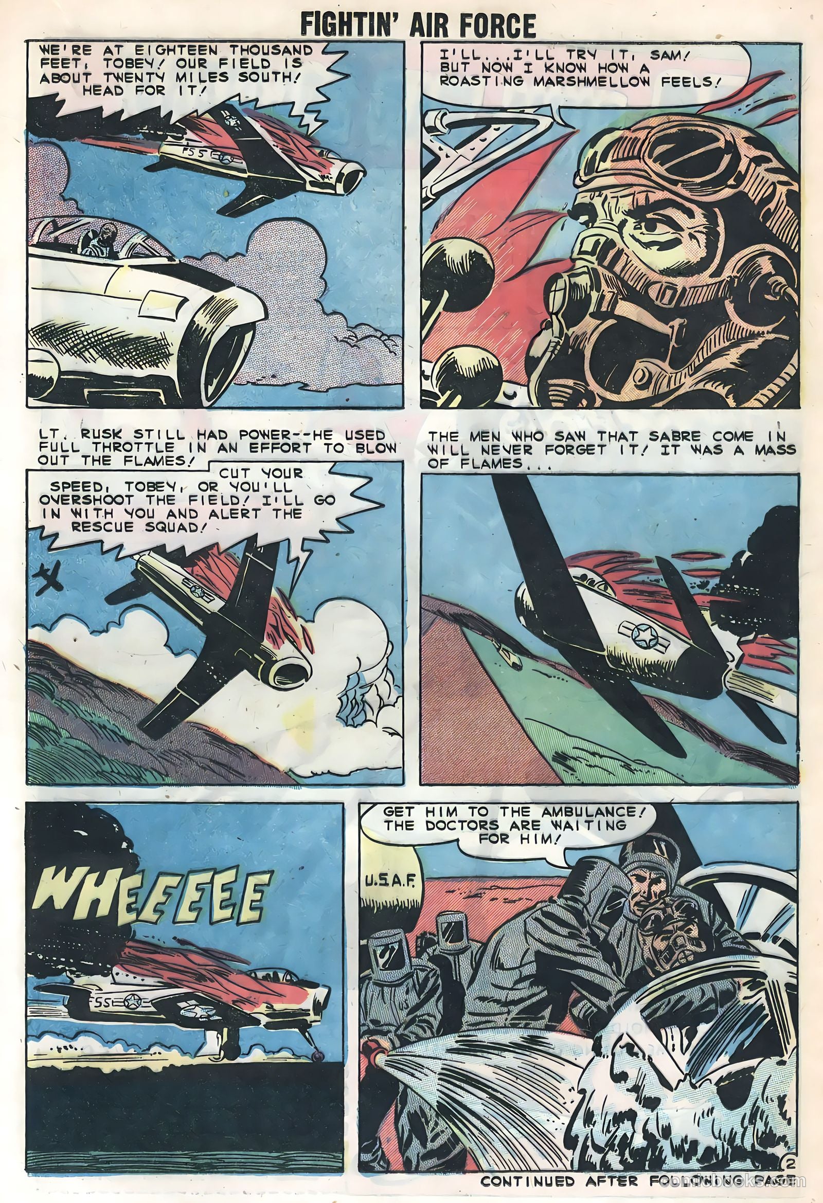 Fightin' Air Force #16 (1959) — page 21 of 36
