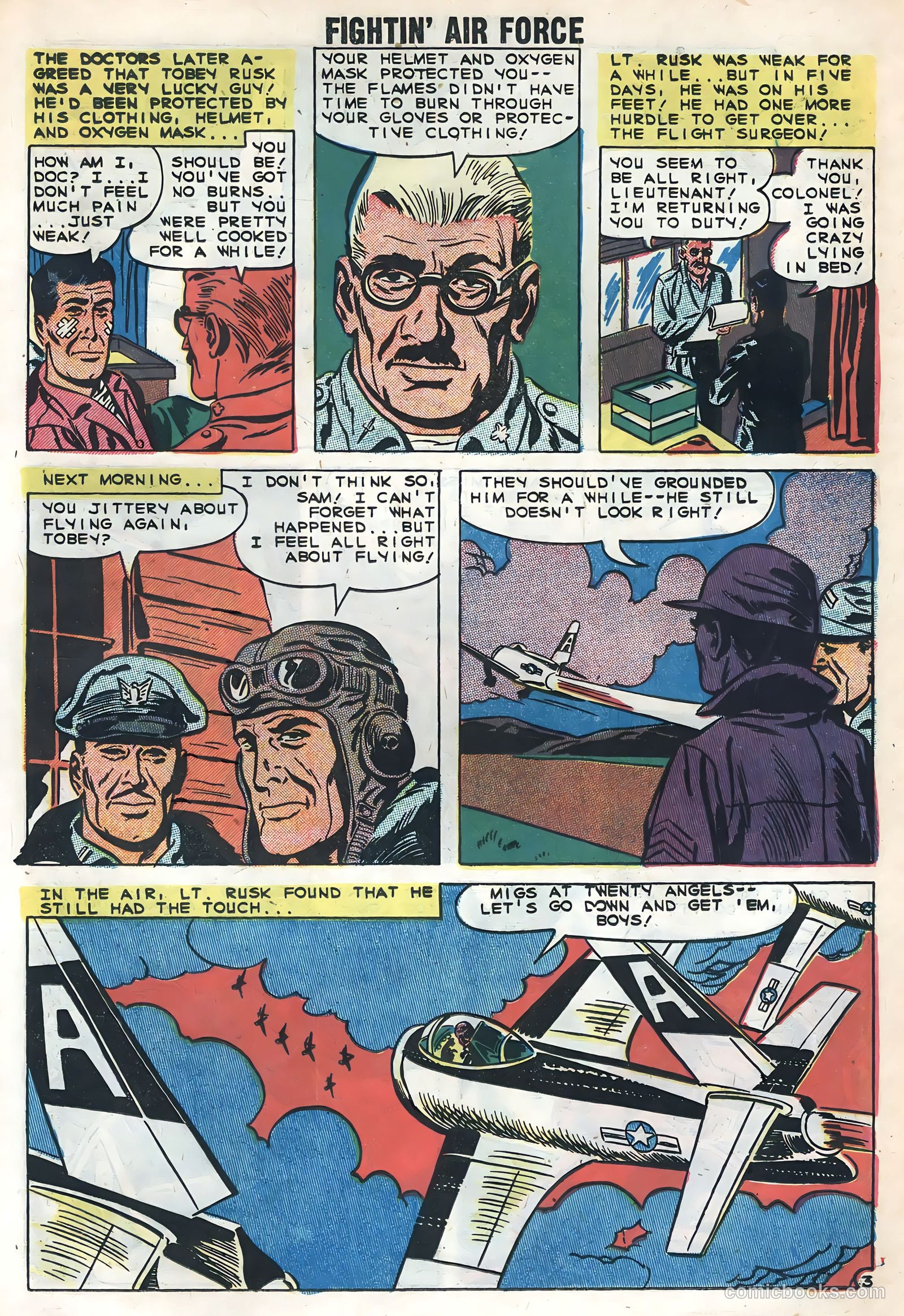 Fightin' Air Force #16 (1959) — page 23 of 36