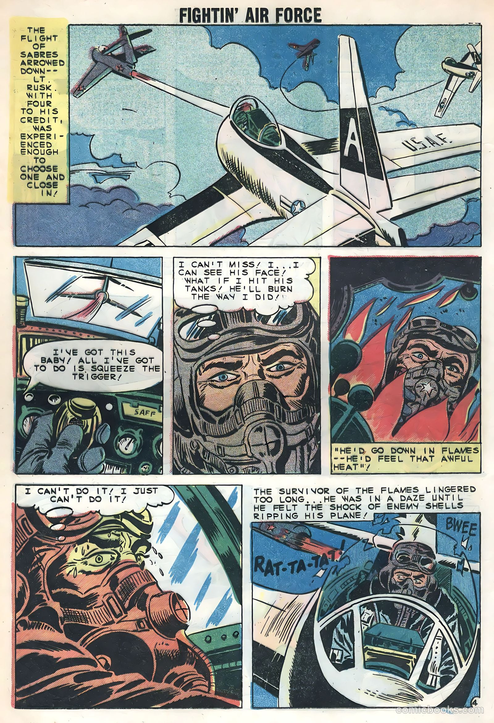 Fightin' Air Force #16 (1959) — page 24 of 36