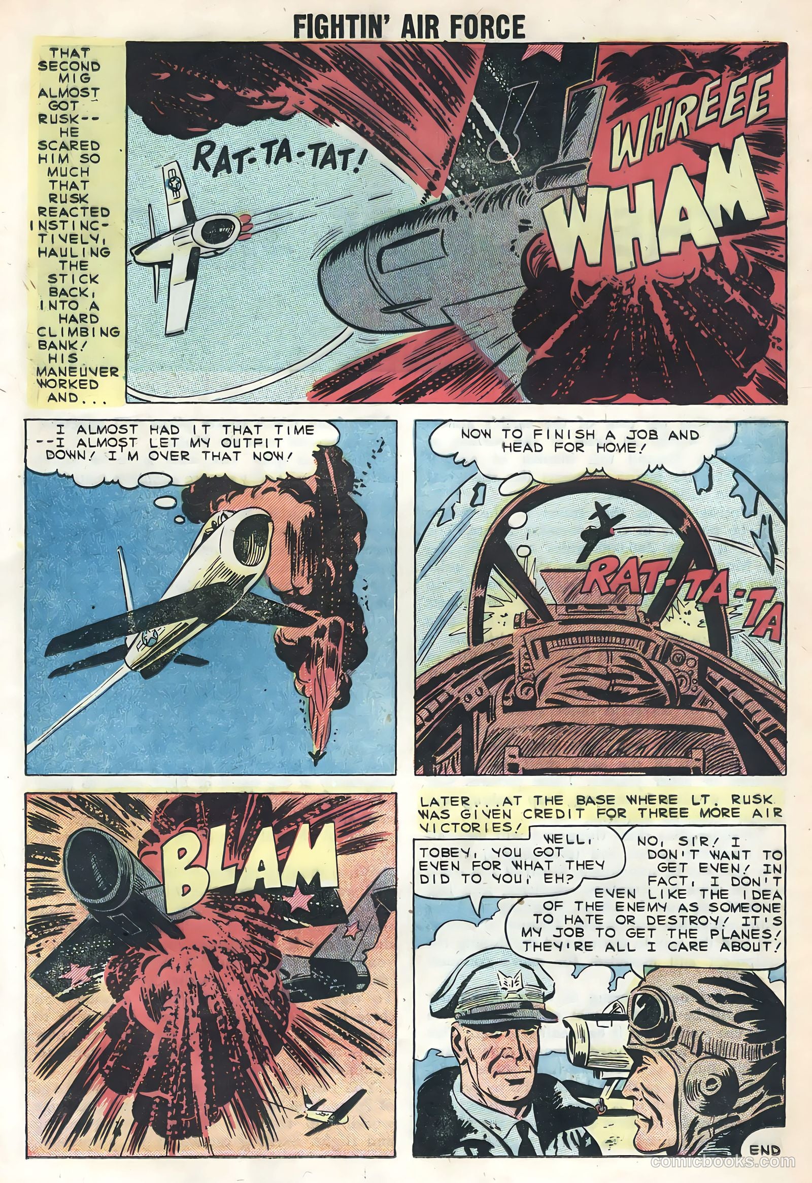 Fightin' Air Force #16 (1959) — page 25 of 36