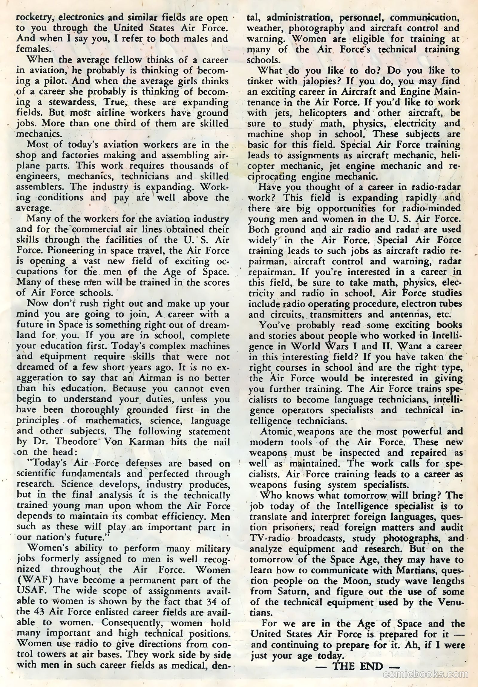 Fightin' Air Force #16 (1959) — page 27 of 36