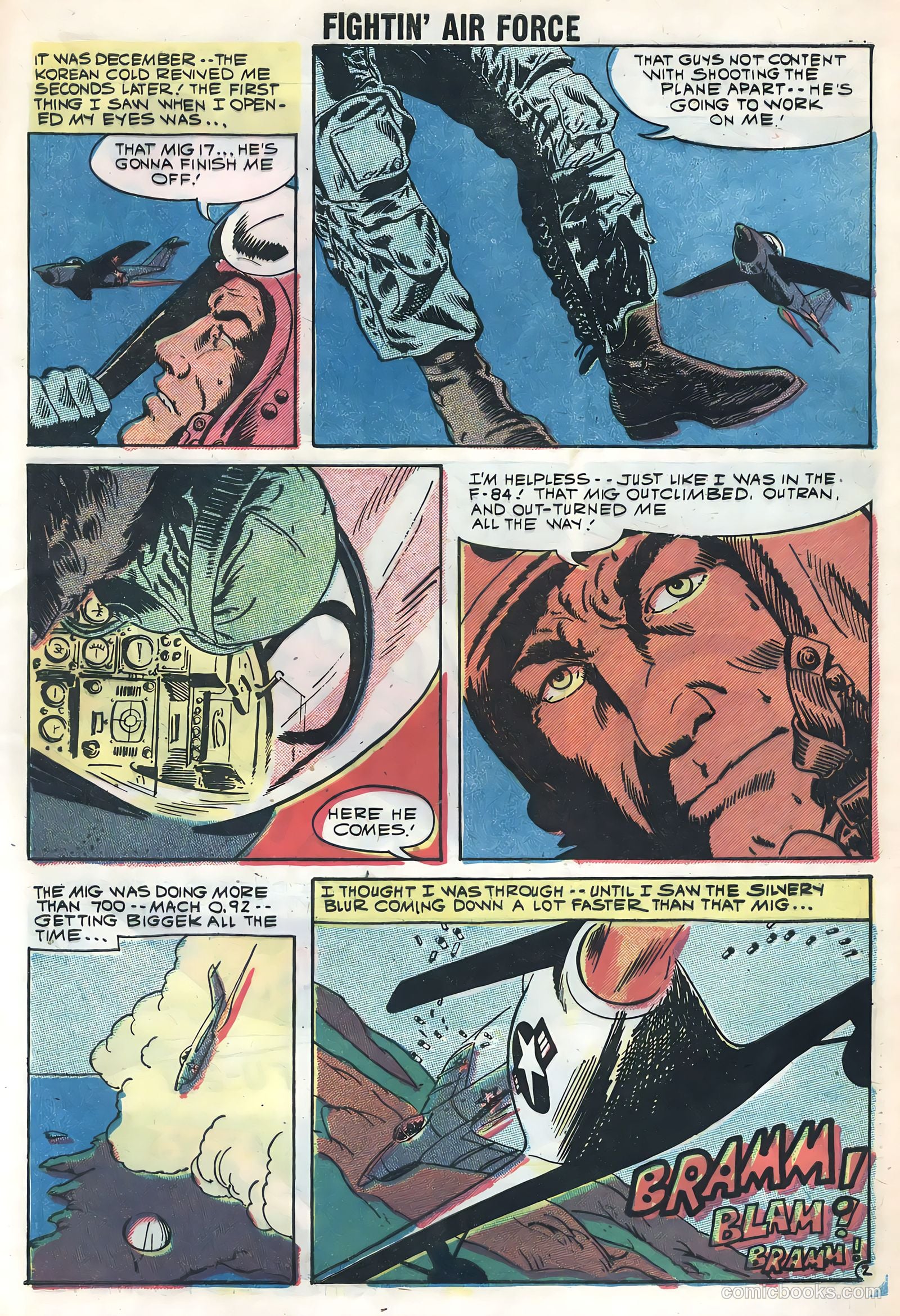 Fightin' Air Force #16 (1959) — page 29 of 36