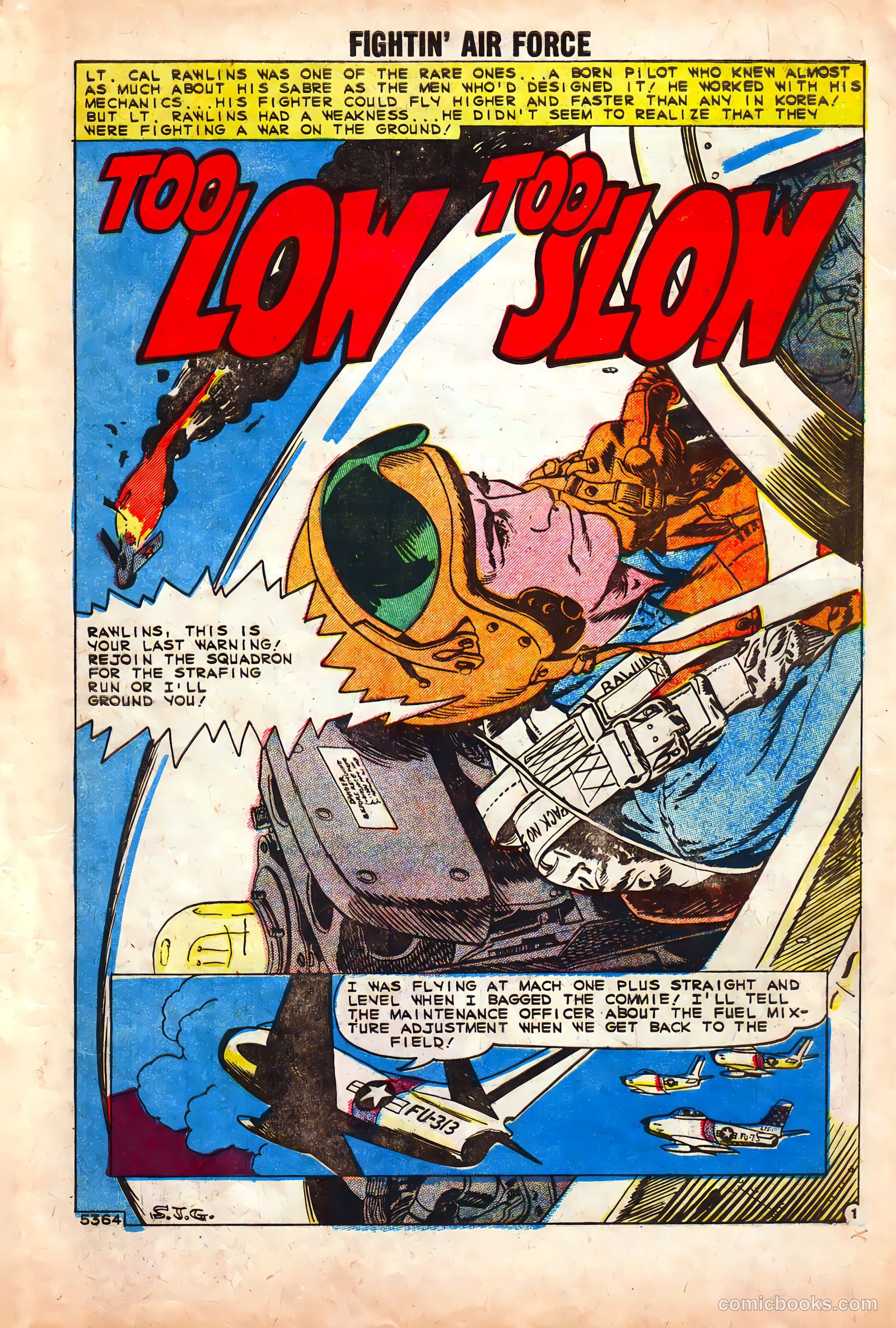 Fightin' Air Force #17 (1959) — page 3 of 36