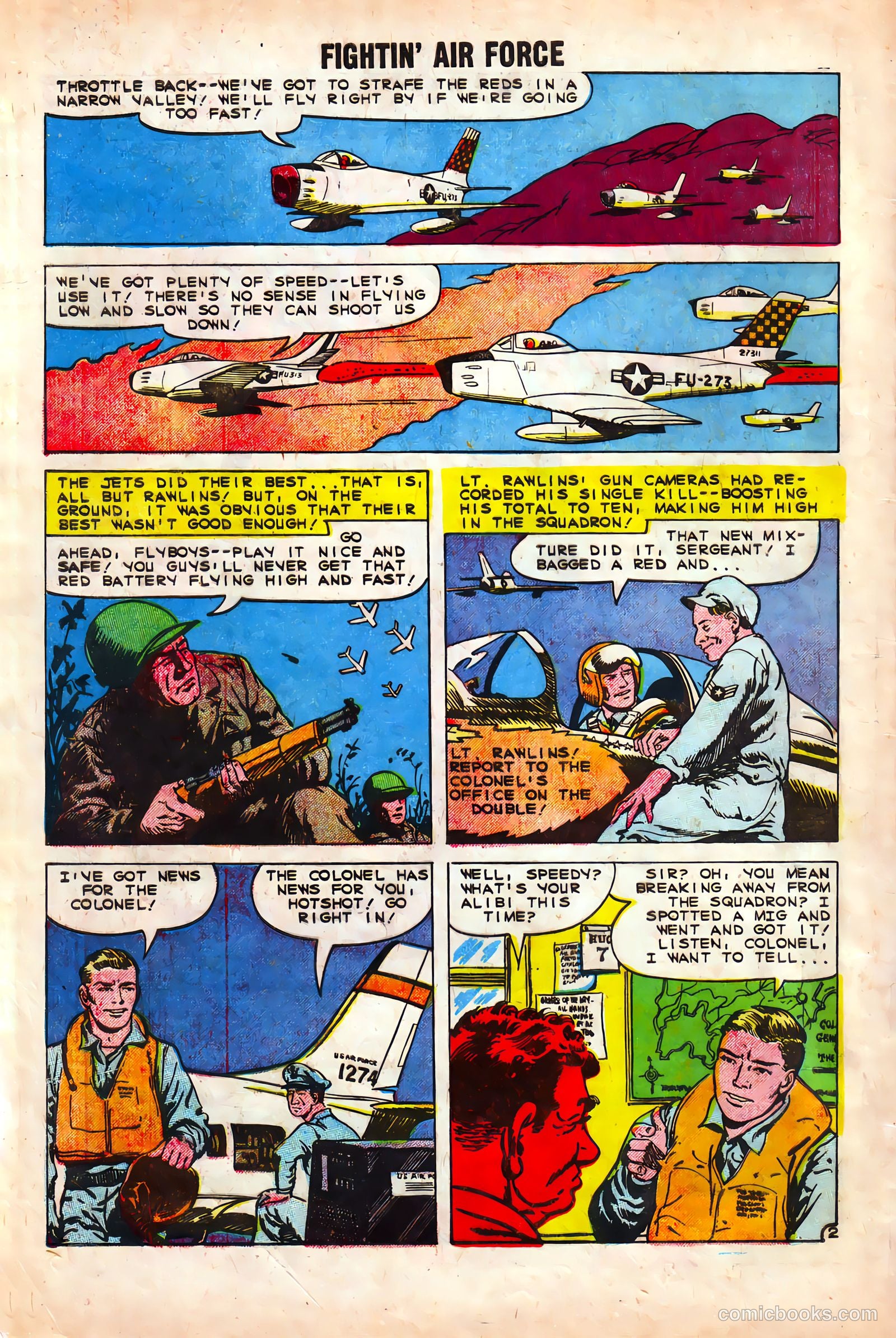 Fightin' Air Force #17 (1959) — page 4 of 36