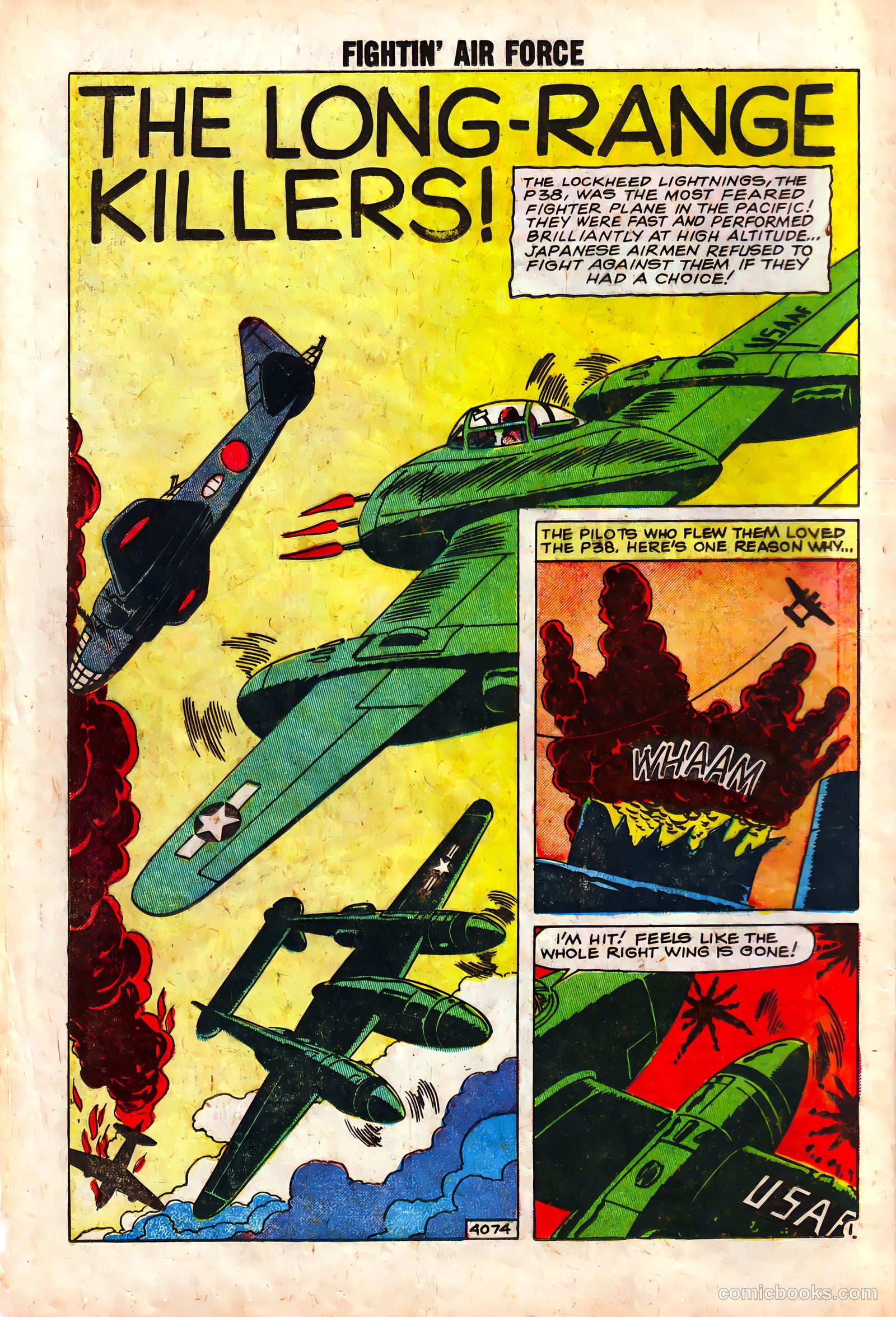 Fightin' Air Force #17 (1959) — page 16 of 36