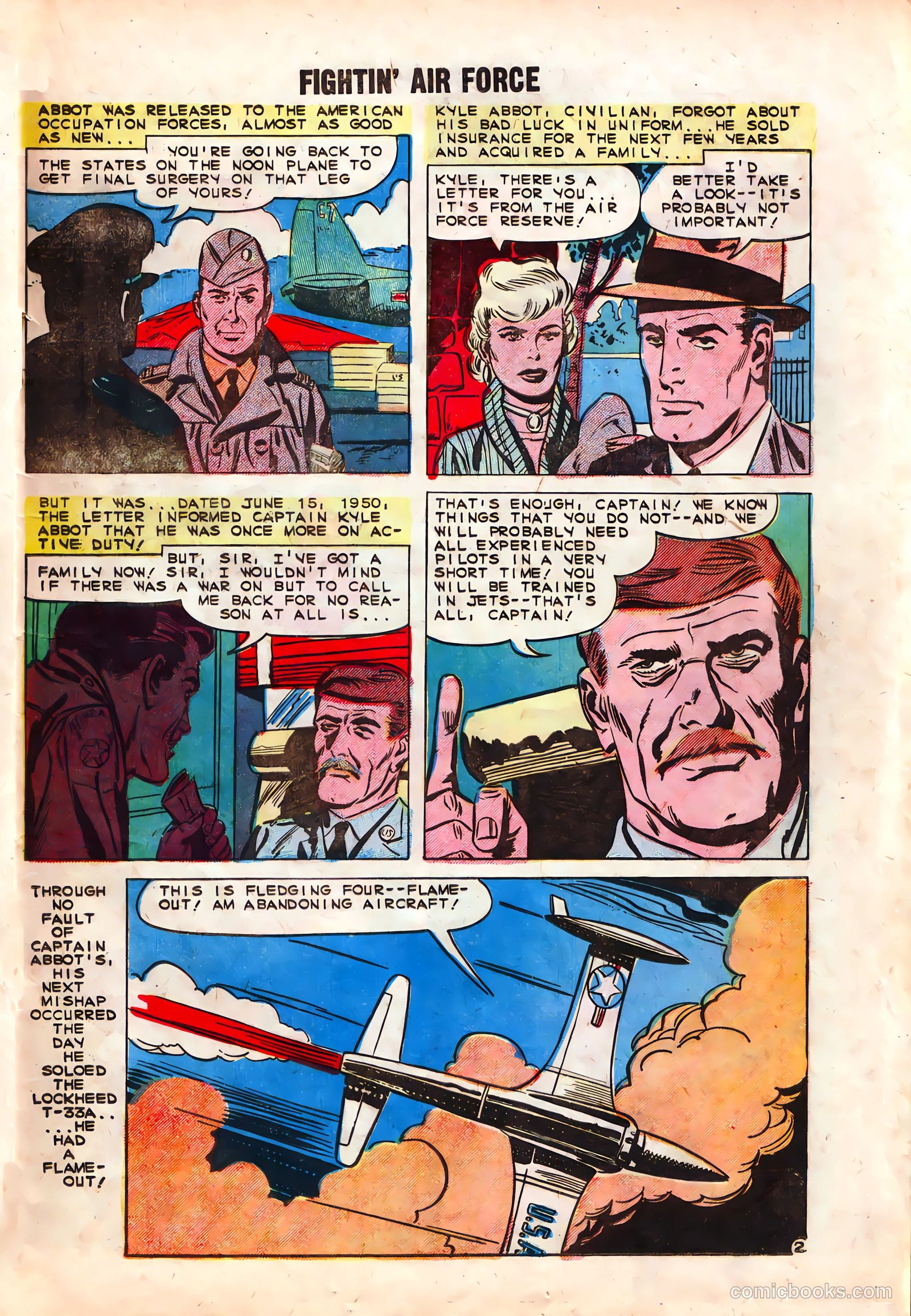 Fightin' Air Force #17 (1959) — page 19 of 36