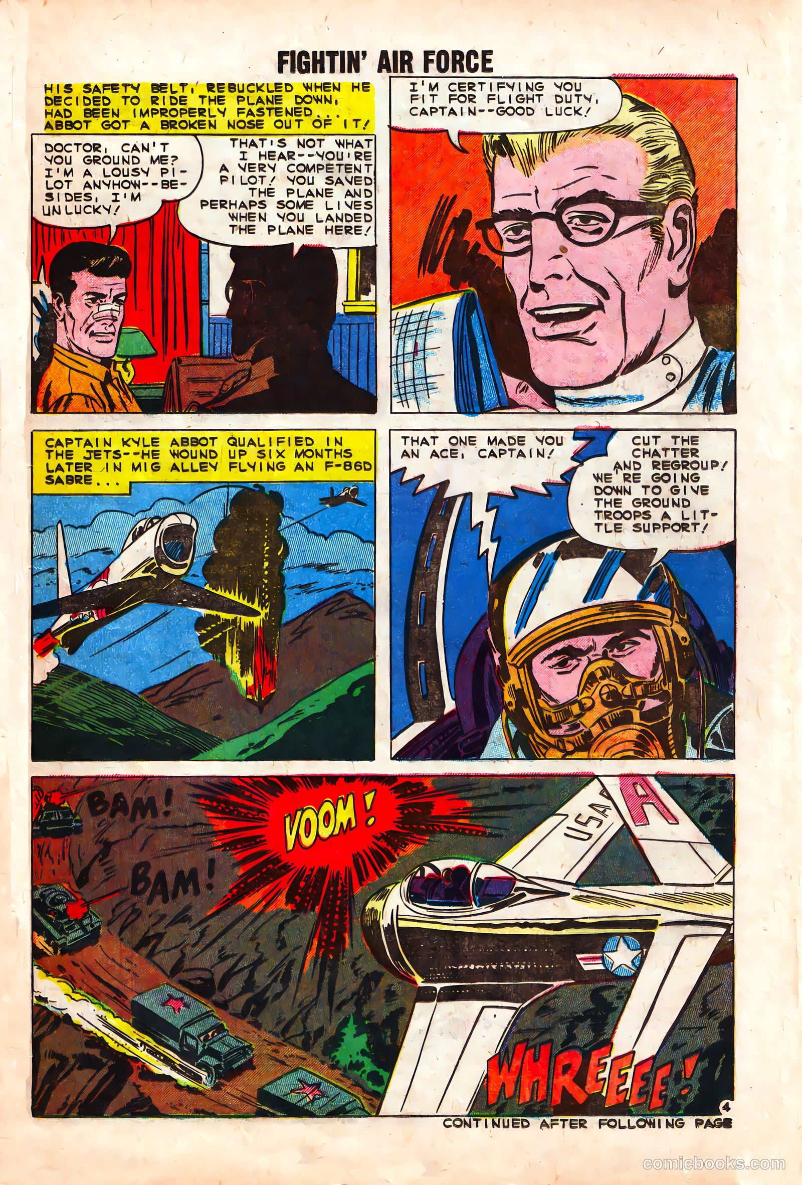 Fightin' Air Force #17 (1959) — page 21 of 36