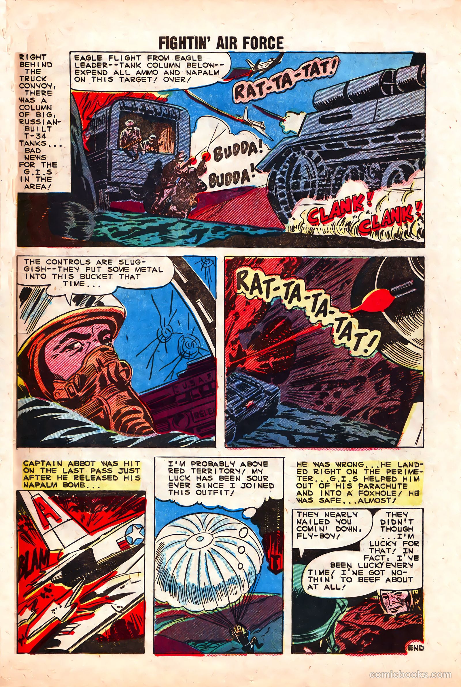 Fightin' Air Force #17 (1959) — page 23 of 36