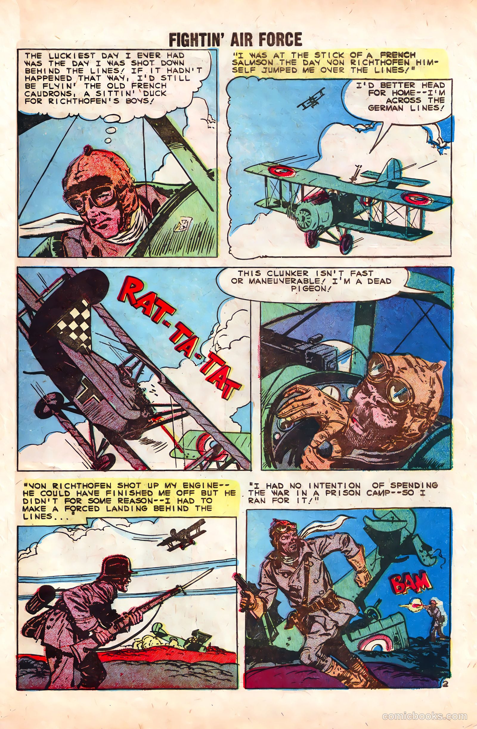 Fightin' Air Force #17 (1959) — page 27 of 36