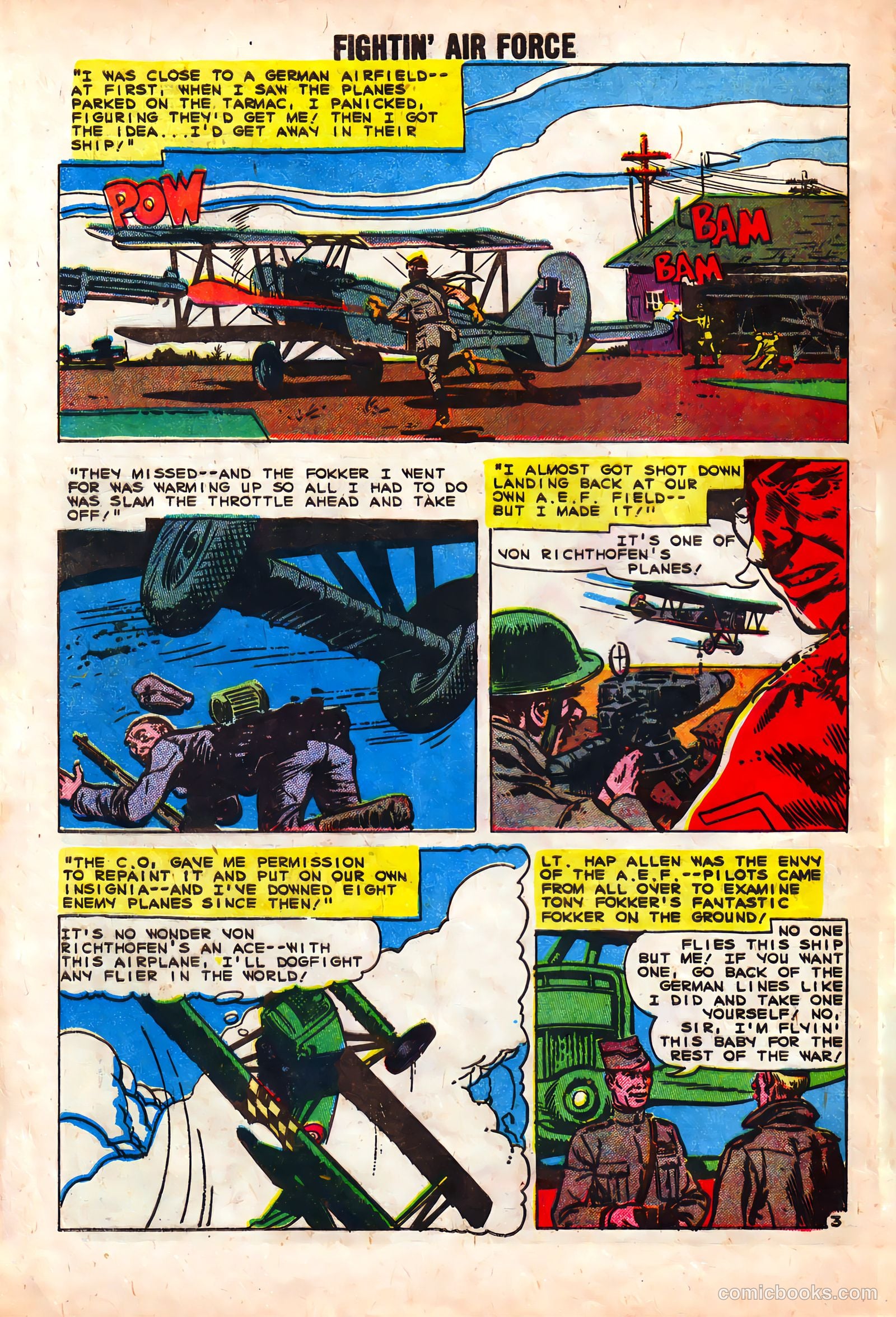 Fightin' Air Force #17 (1959) — page 28 of 36