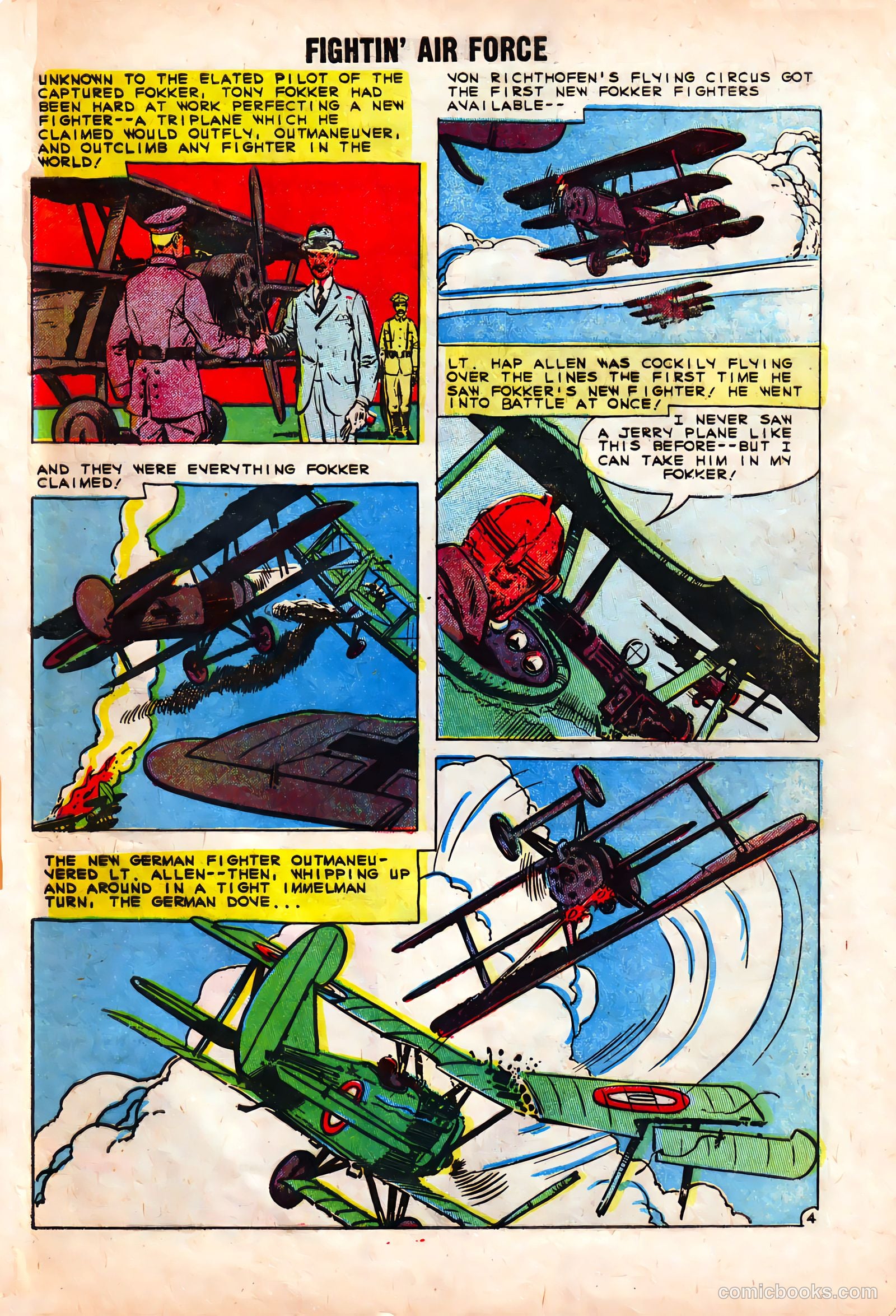 Fightin' Air Force #17 (1959) — page 29 of 36