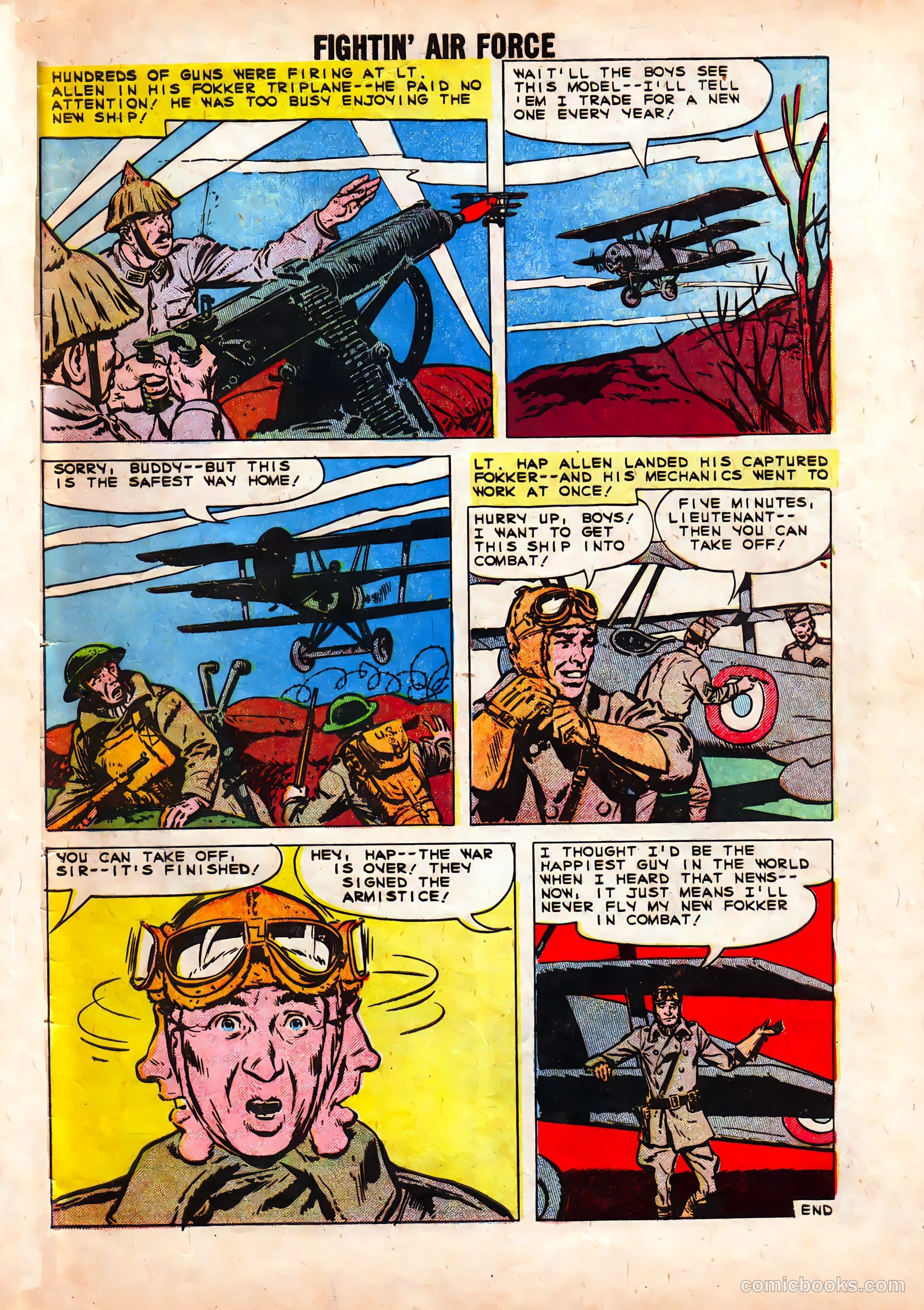 Fightin' Air Force #17 (1959) — page 33 of 36