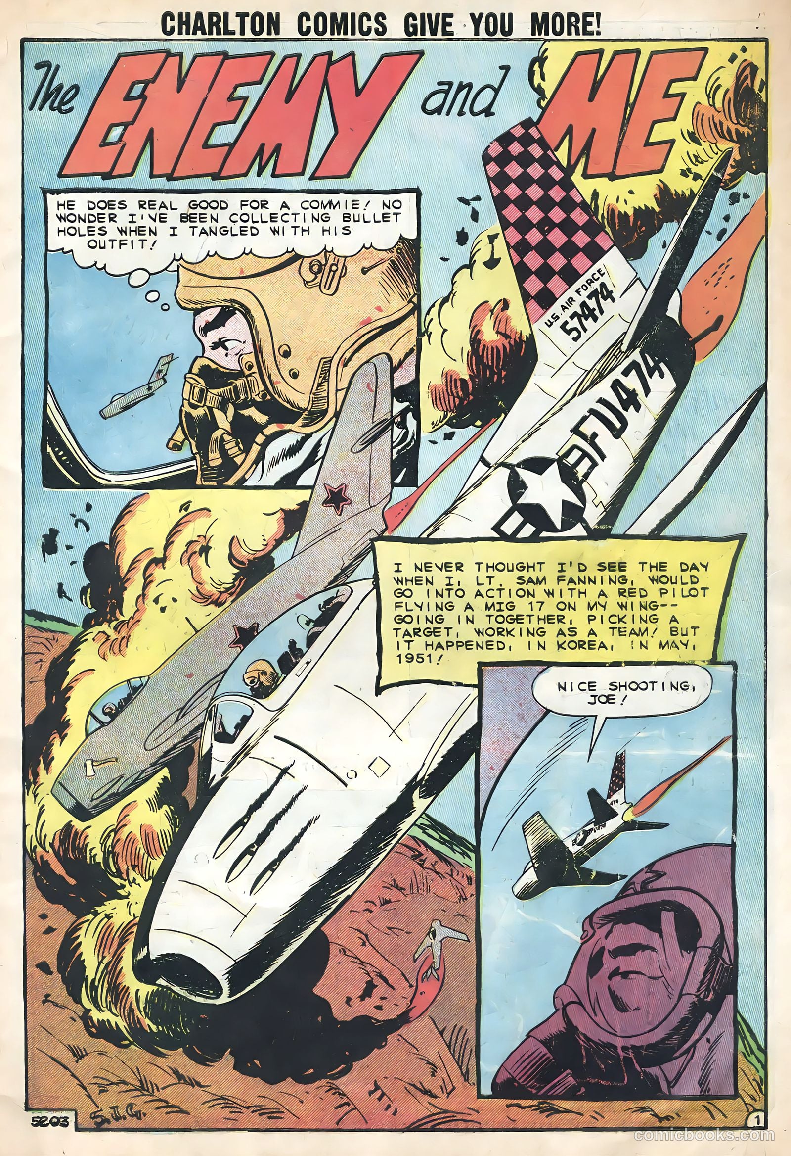 Fightin' Air Force #18 (1959) — page 3 of 36