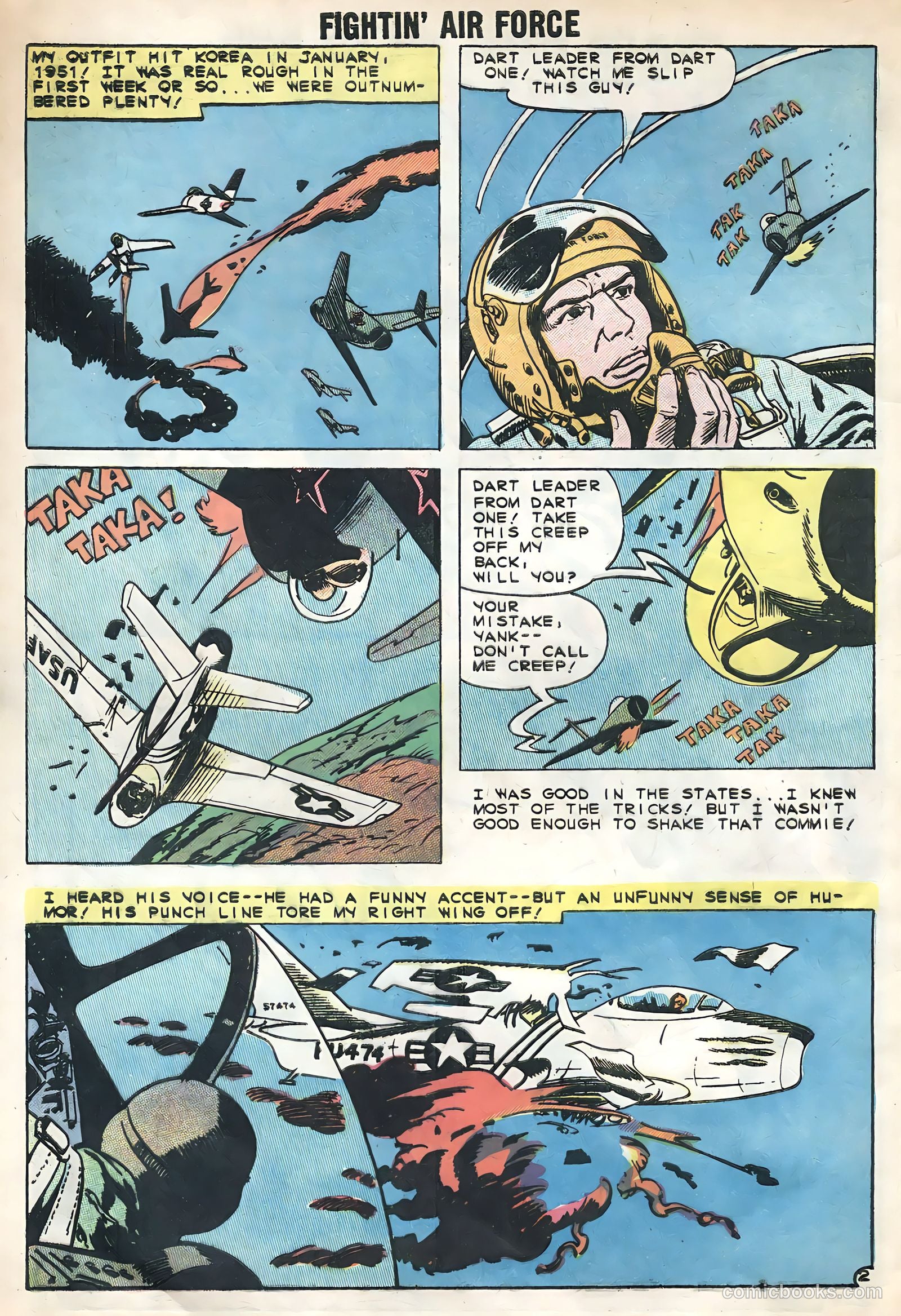 Fightin' Air Force #18 (1959) — page 4 of 36