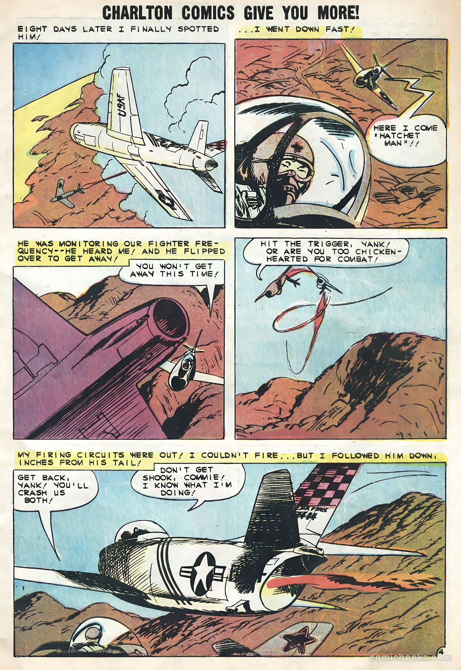 Fightin' Air Force #18 (1959) — page 7 of 36