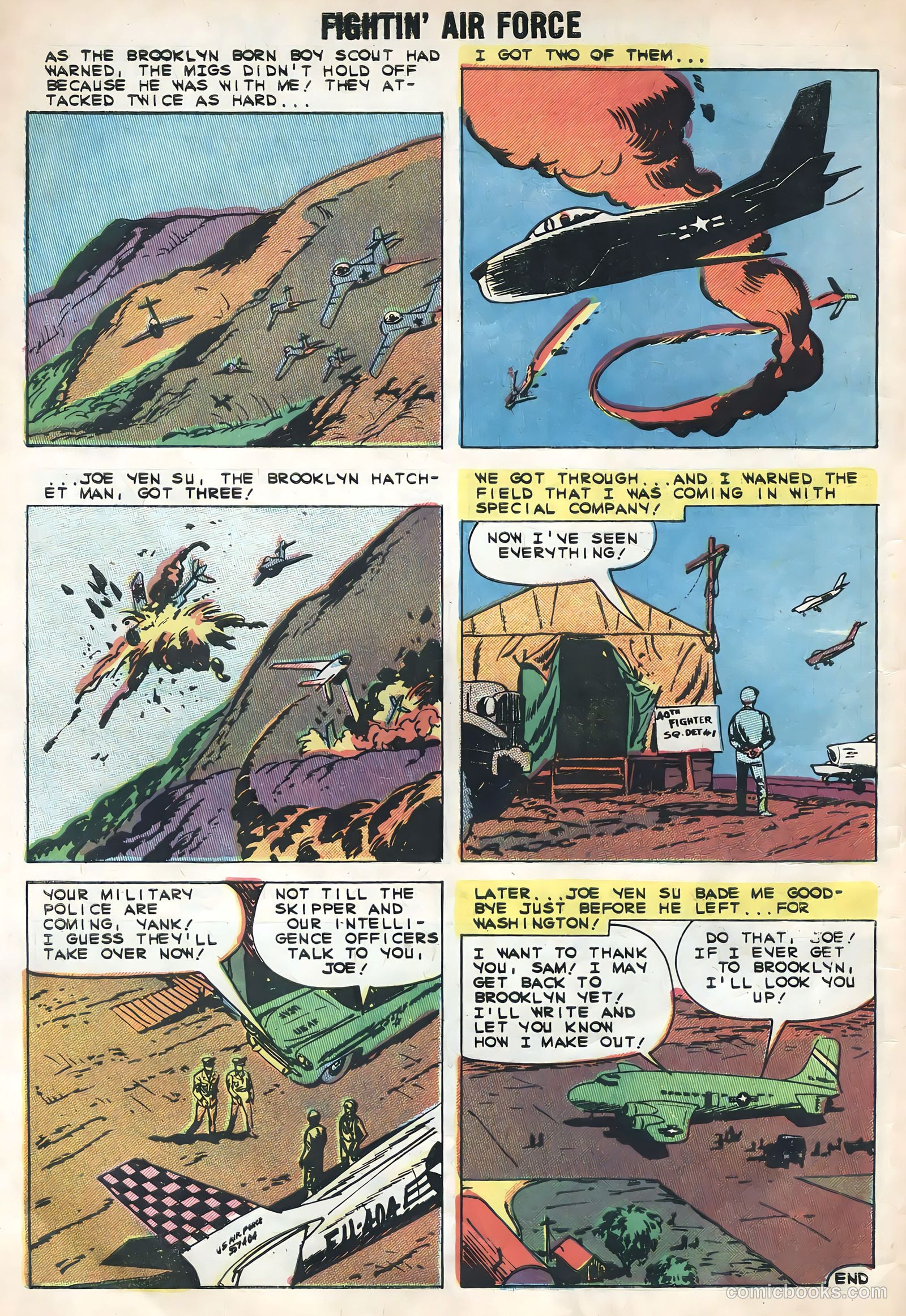 Fightin' Air Force #18 (1959) — page 10 of 36