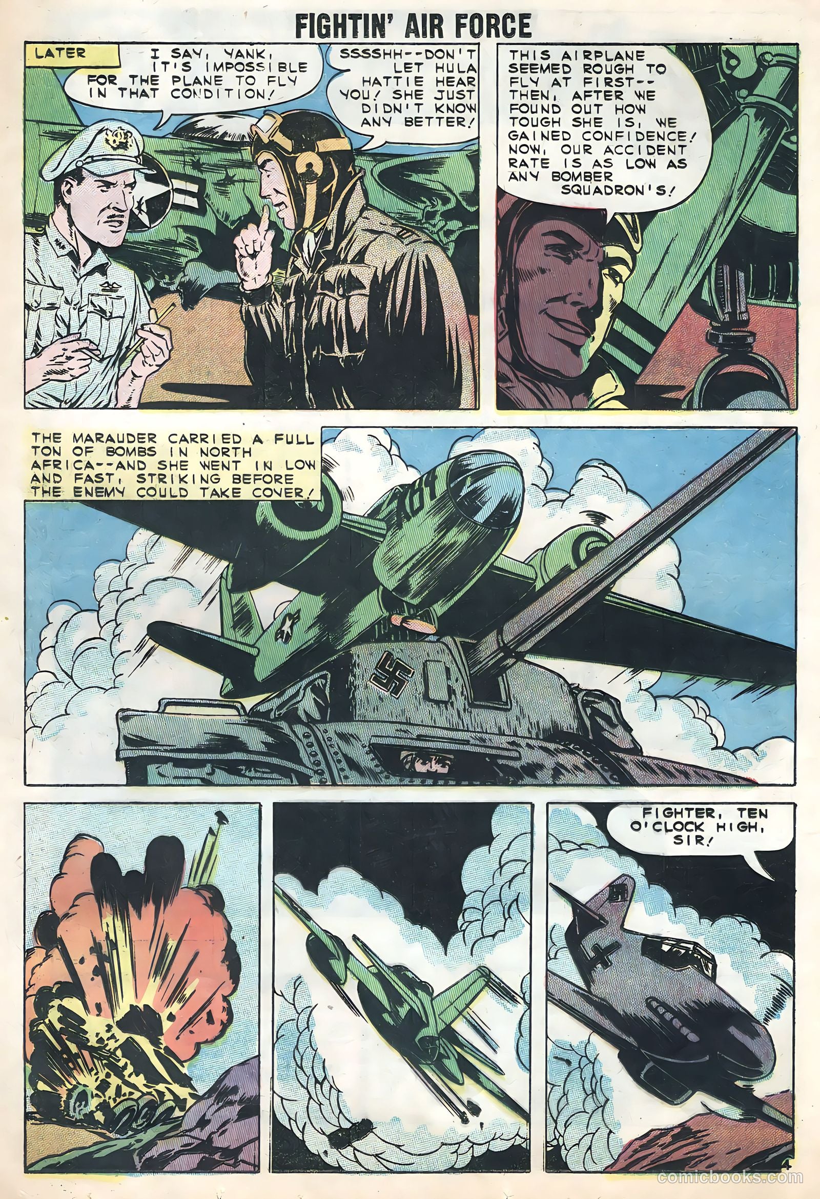 Fightin' Air Force #18 (1959) — page 16 of 36