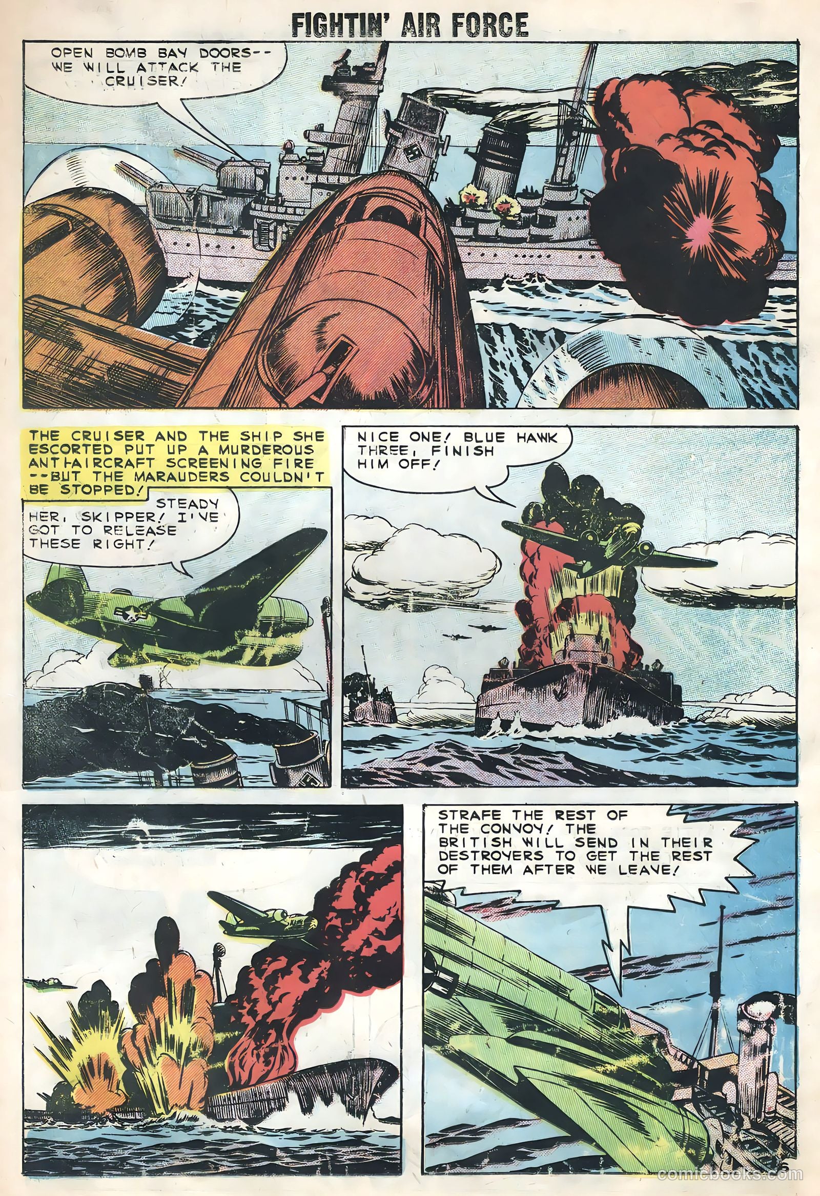Fightin' Air Force #18 (1959) — page 18 of 36
