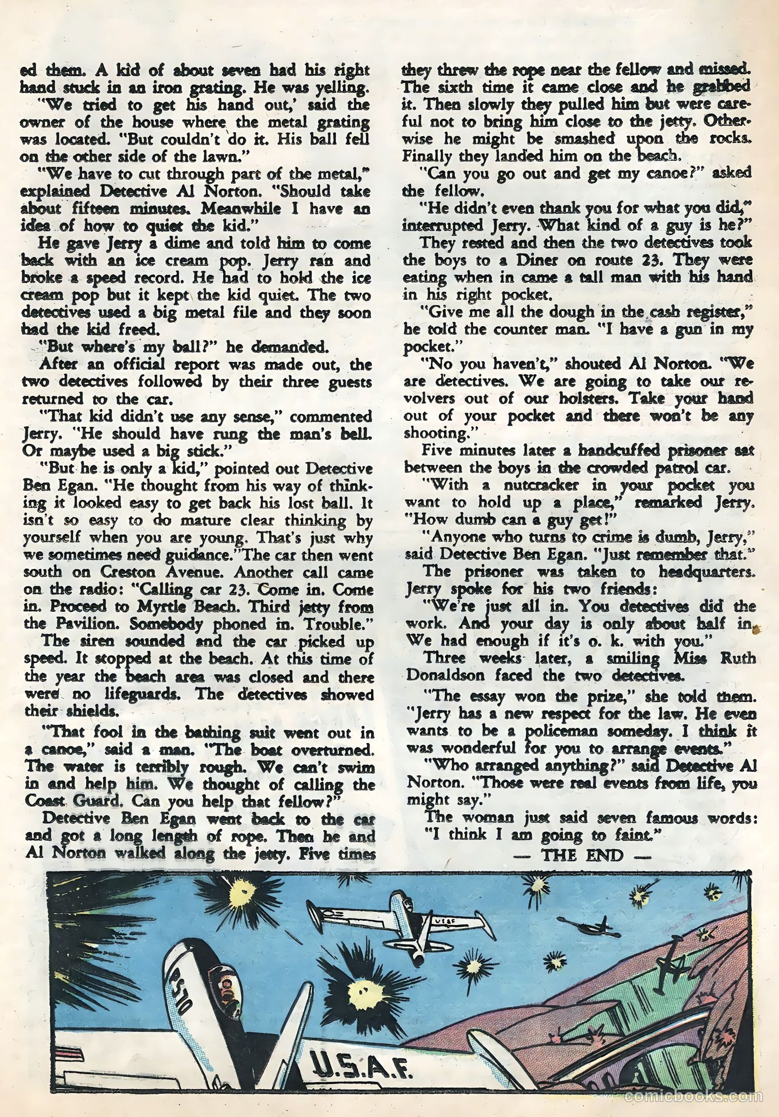 Fightin' Air Force #18 (1959) — page 21 of 36