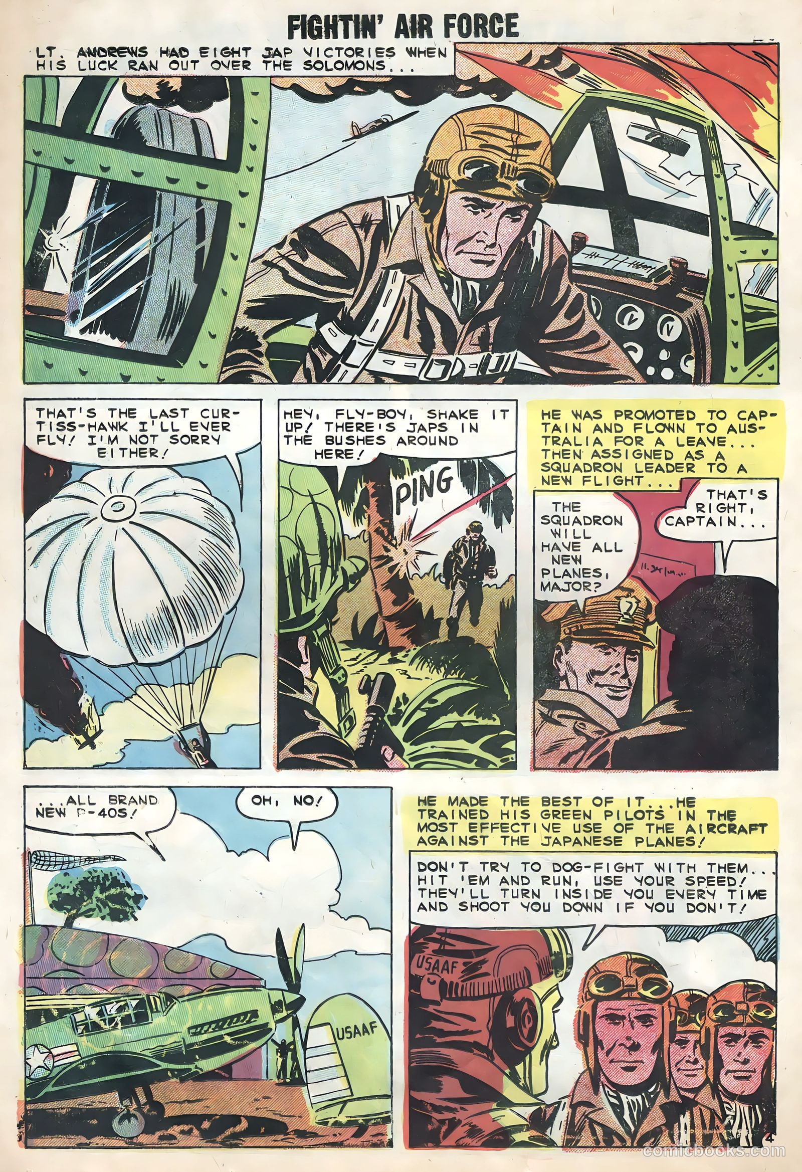 Fightin' Air Force #18 (1959) — page 26 of 36