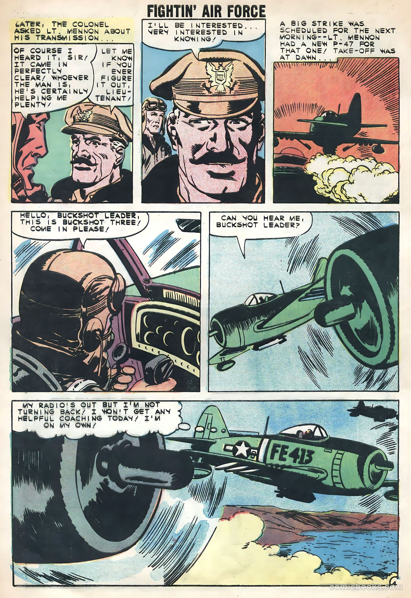 Fightin' Air Force #18 (1959) — page 32 of 36