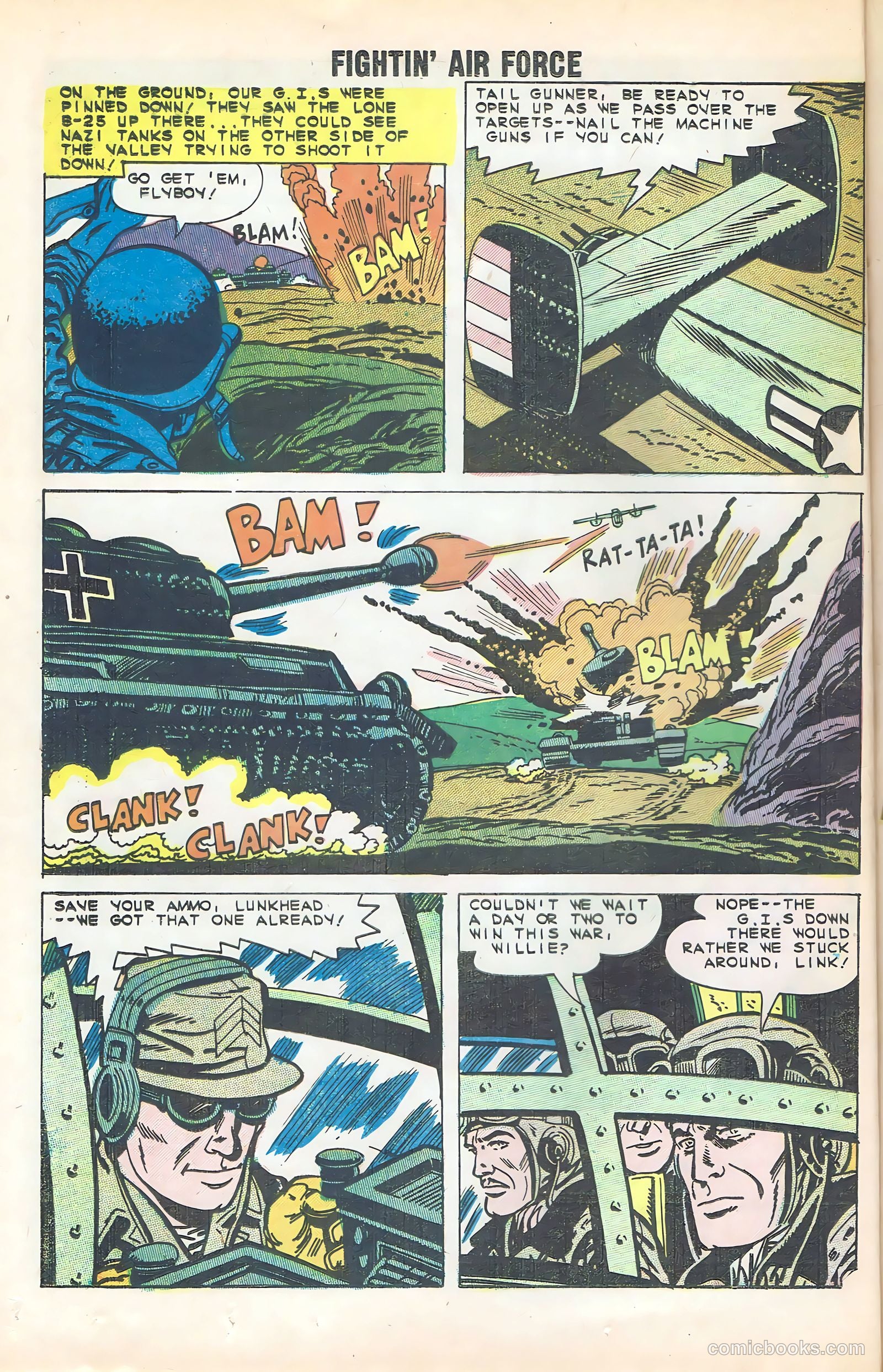 Fightin' Air Force #19 (1960) — page 16 of 36