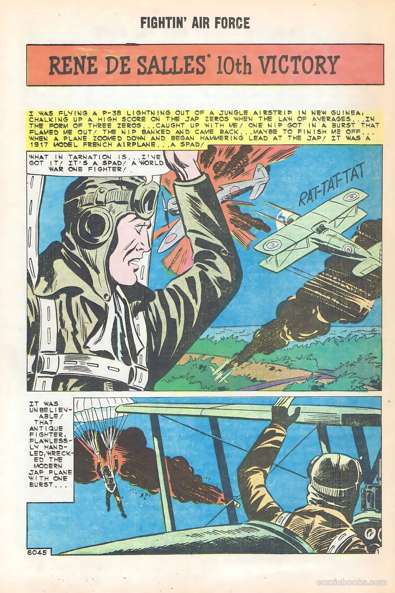 Fightin' Air Force #19 (1960) — page 20 of 36