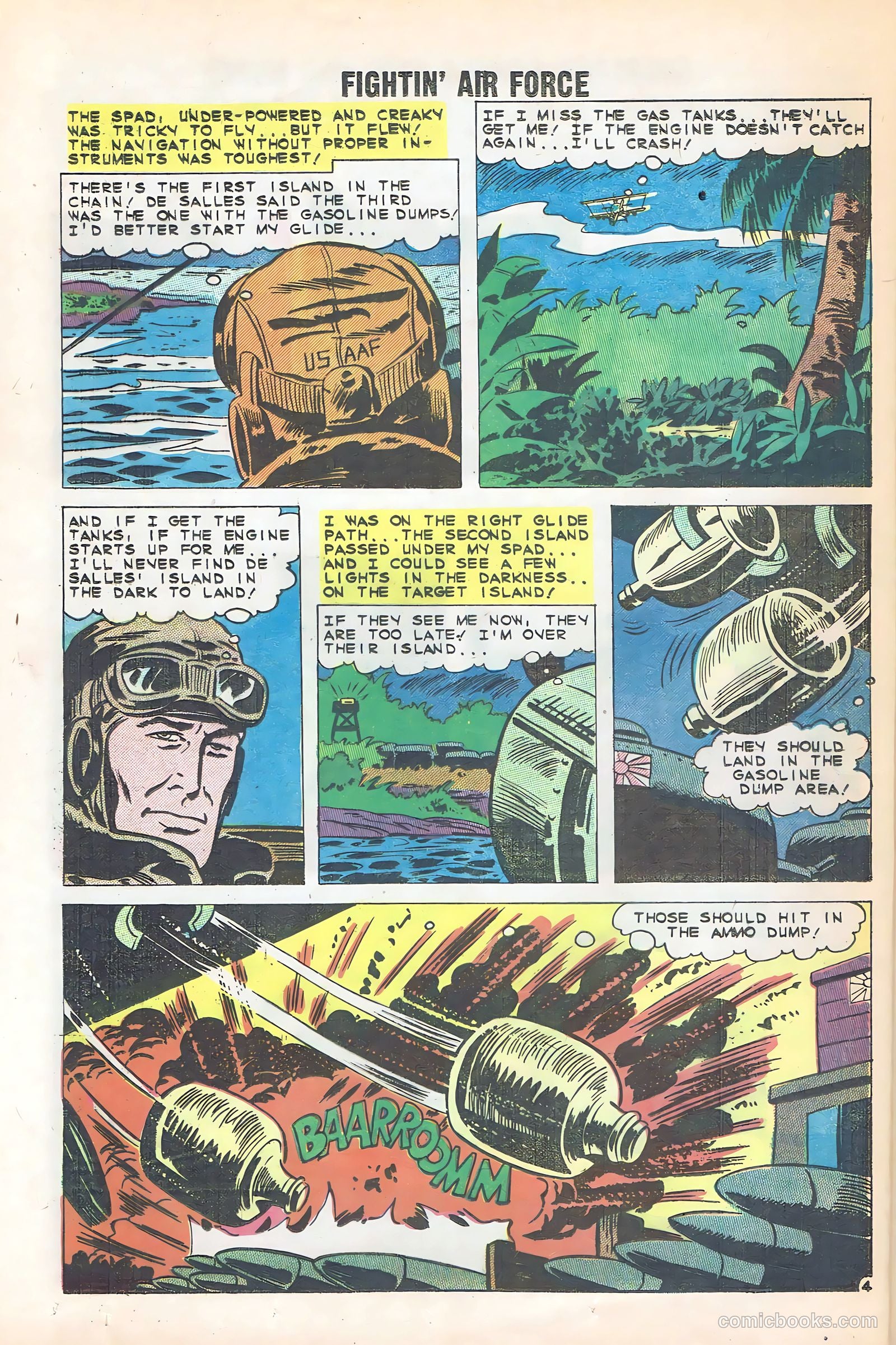 Fightin' Air Force #19 (1960) — page 24 of 36