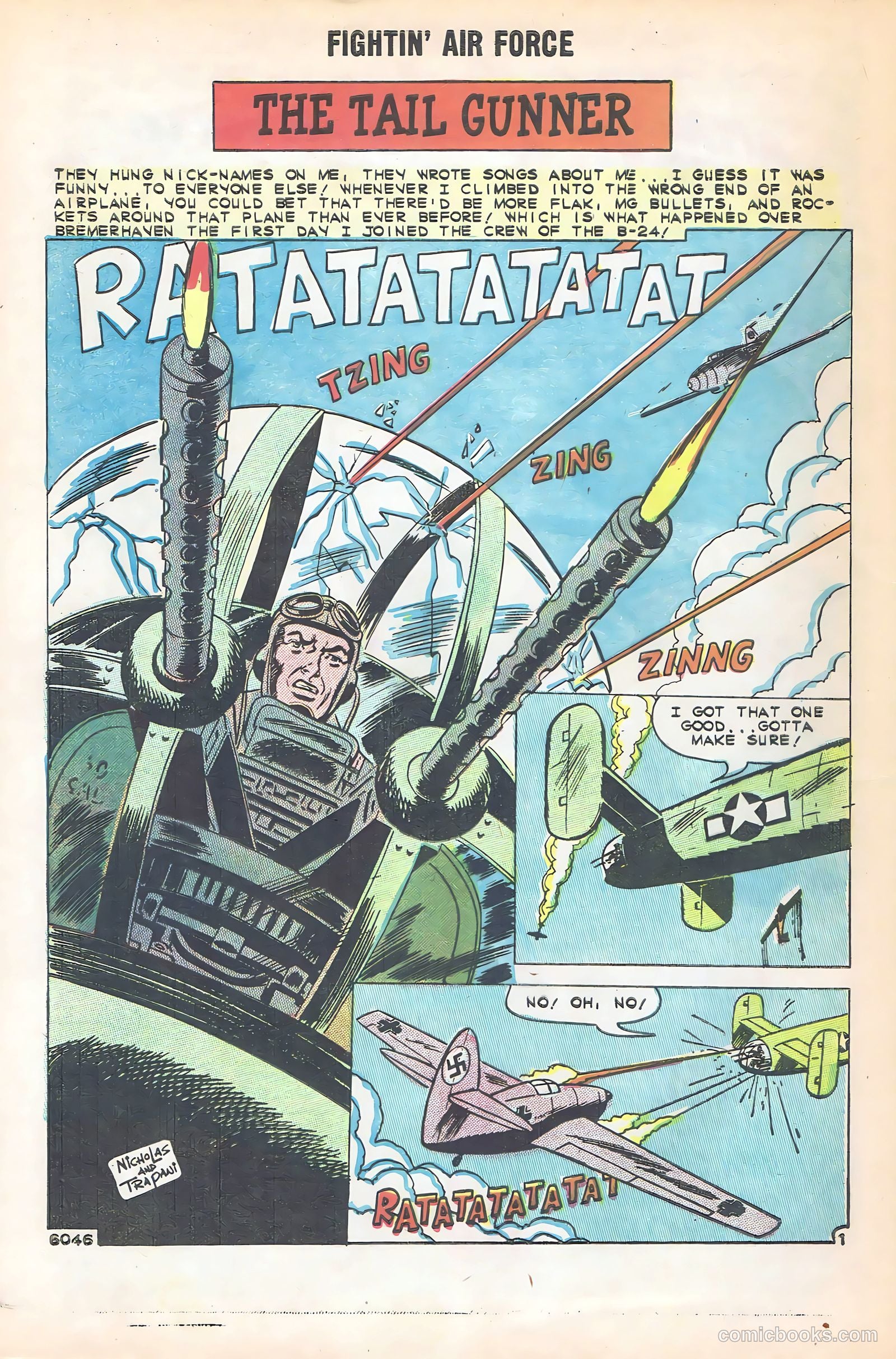 Fightin' Air Force #19 (1960) — page 28 of 36