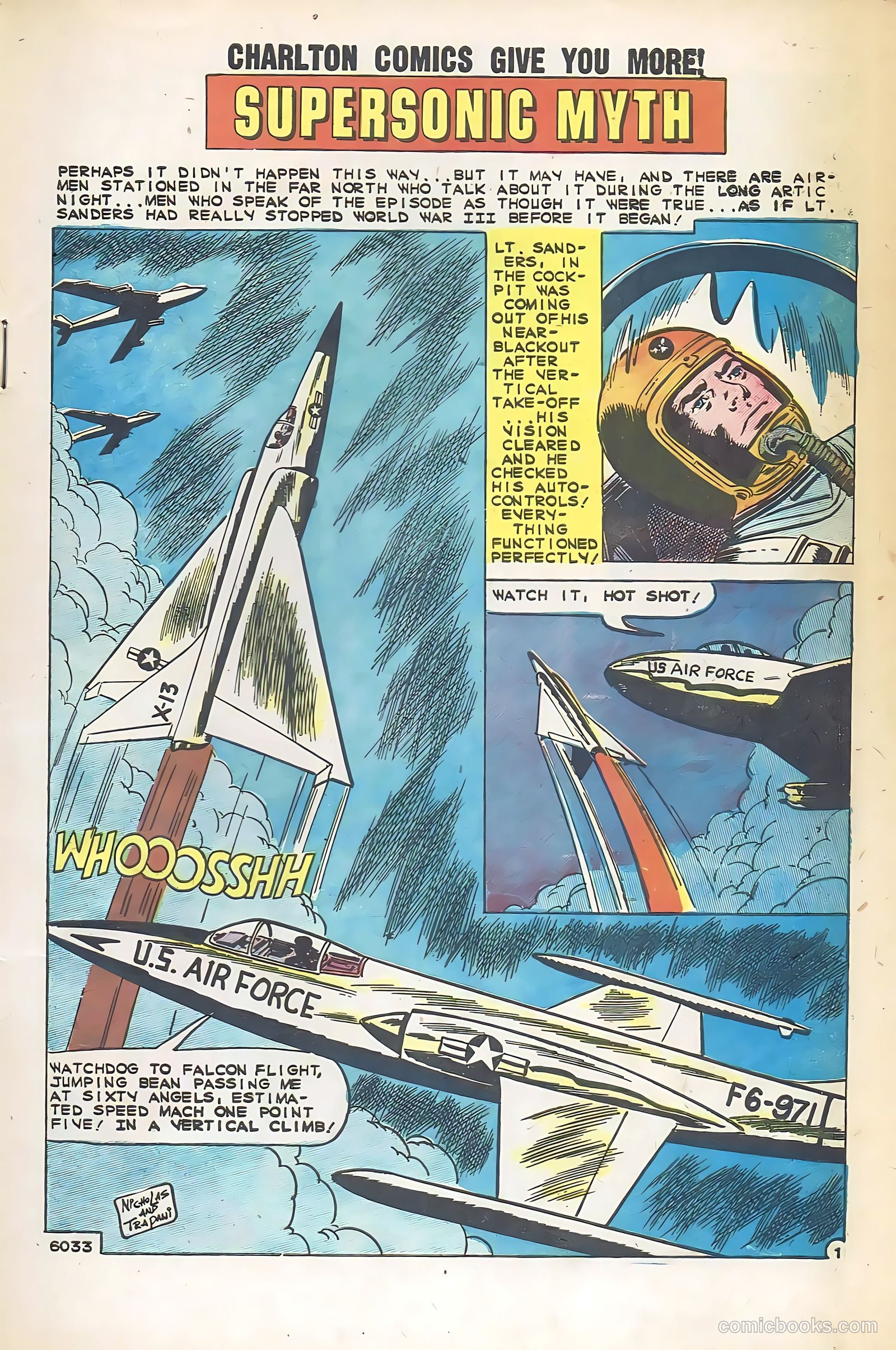 Fightin' Air Force #20 (1960) — page 3 of 36