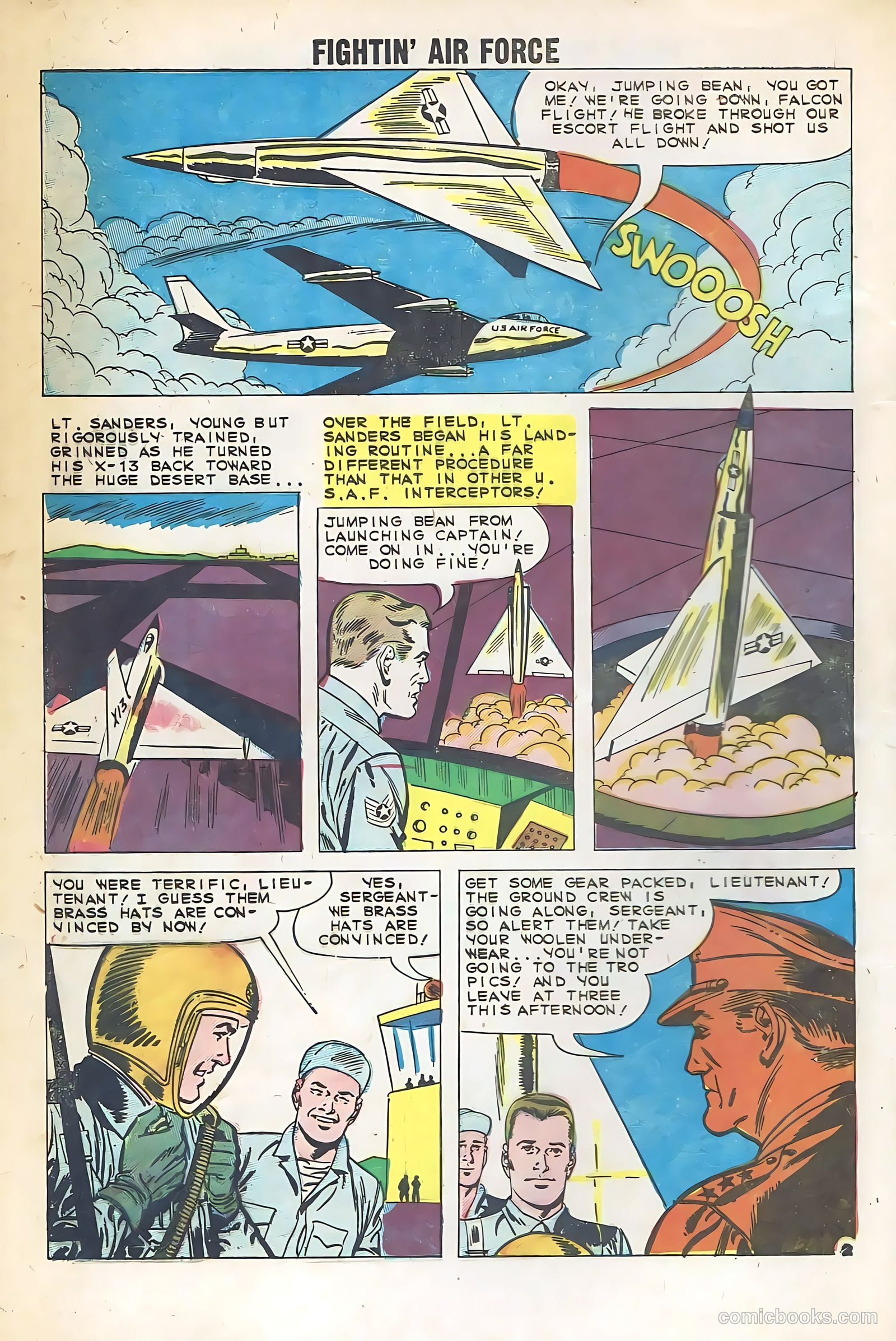 Fightin' Air Force #20 (1960) — page 4 of 36